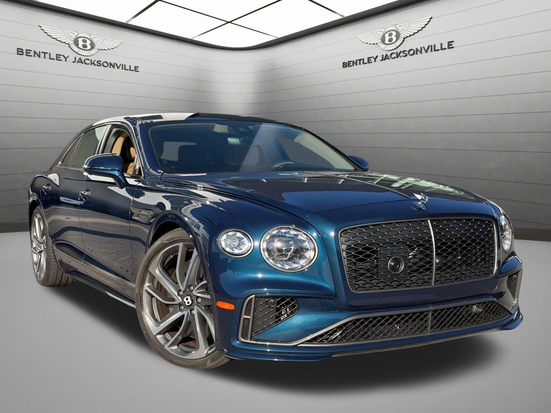 Windsor Blue 2025 Bentley Flying Spur Sedan All-Wheel Drive 8-Speed Dual Clutch