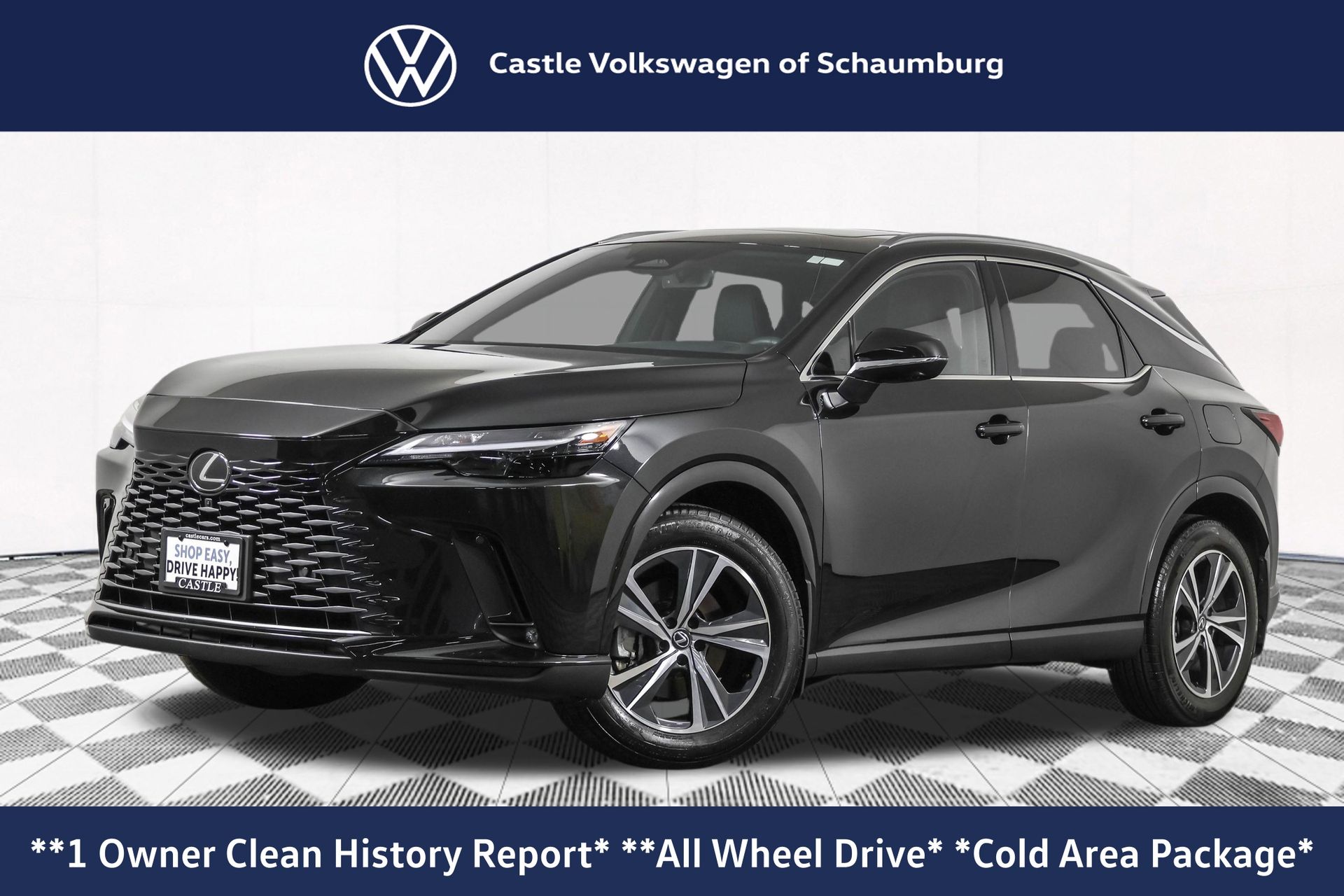 Black (Caviar) 2024 Lexus RX SUV / Crossover All-Wheel Drive 8-Speed Automatic