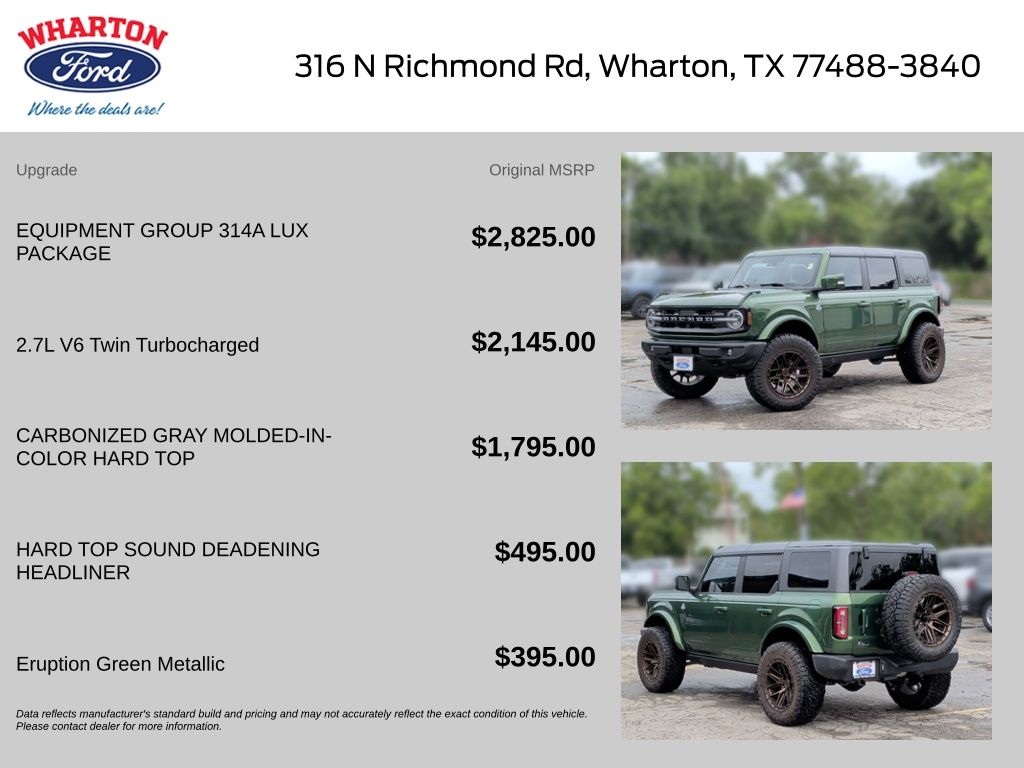 2025 Ford Bronco Outer Banks - 1