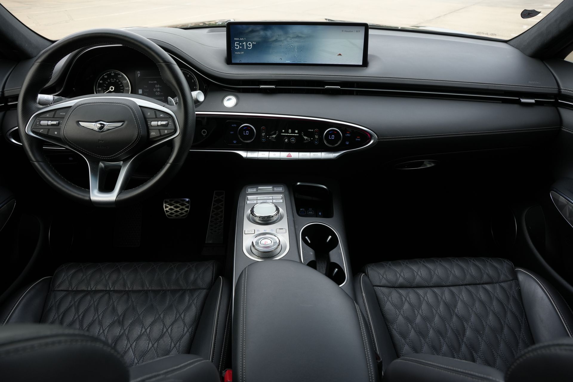 2024 Genesis GV70 3.5T Sport Black at Genesis of Spring