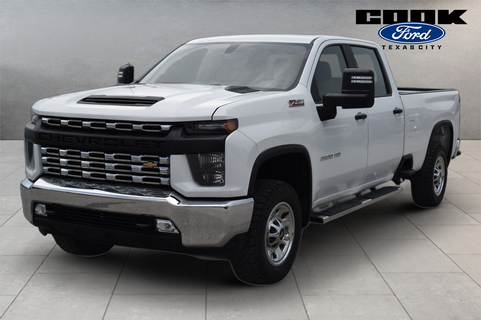 2020 Chevrolet Silverado 2500HD Work Truck White at Classic Elite Chevrolet Sugar Land