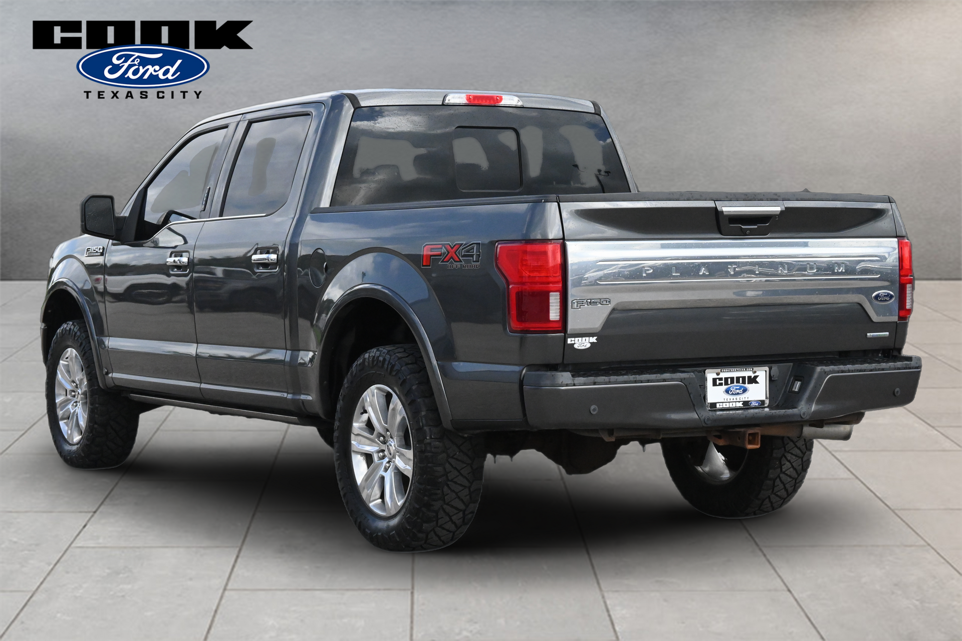 2018 Ford F-150 Platinum Gray at Classic Elite Chevrolet Sugar Land
