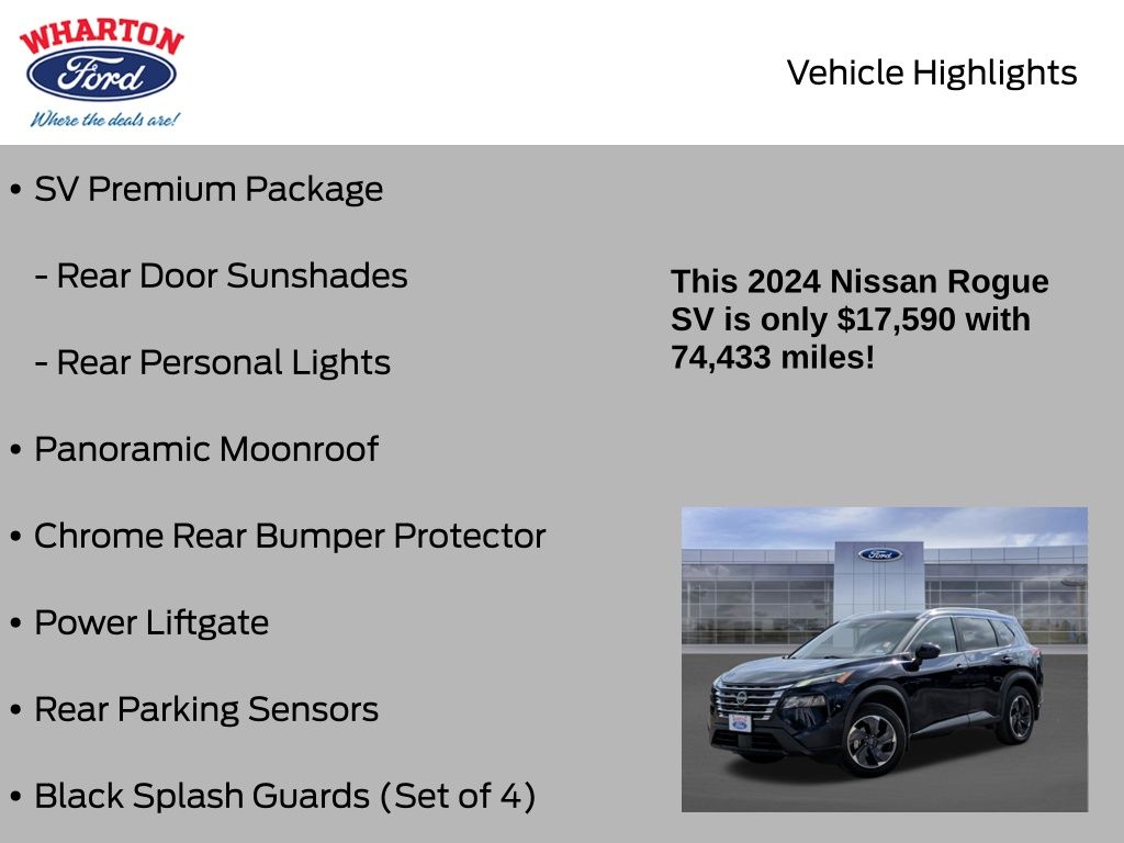 2024 Nissan Rogue SV - 10