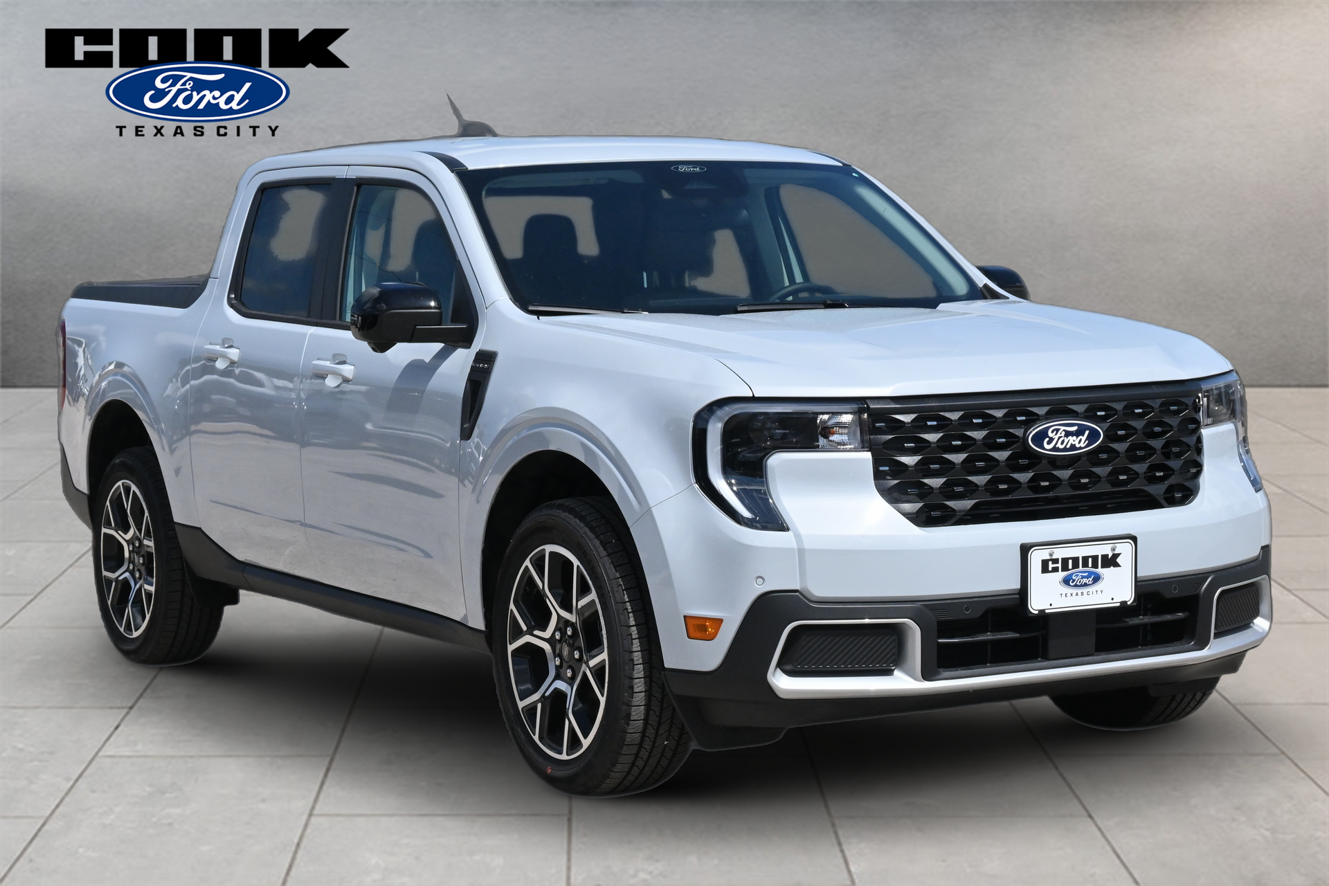 2026 Ford Maverick Lariat White at DeMontrond Ford