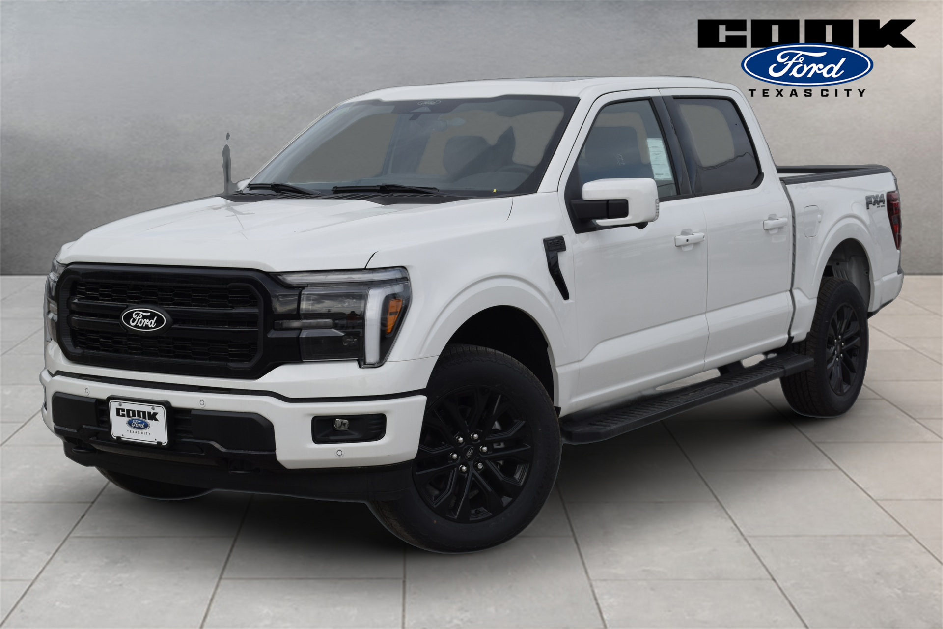 2026 Ford F-150 Lariat White at Cook Ford