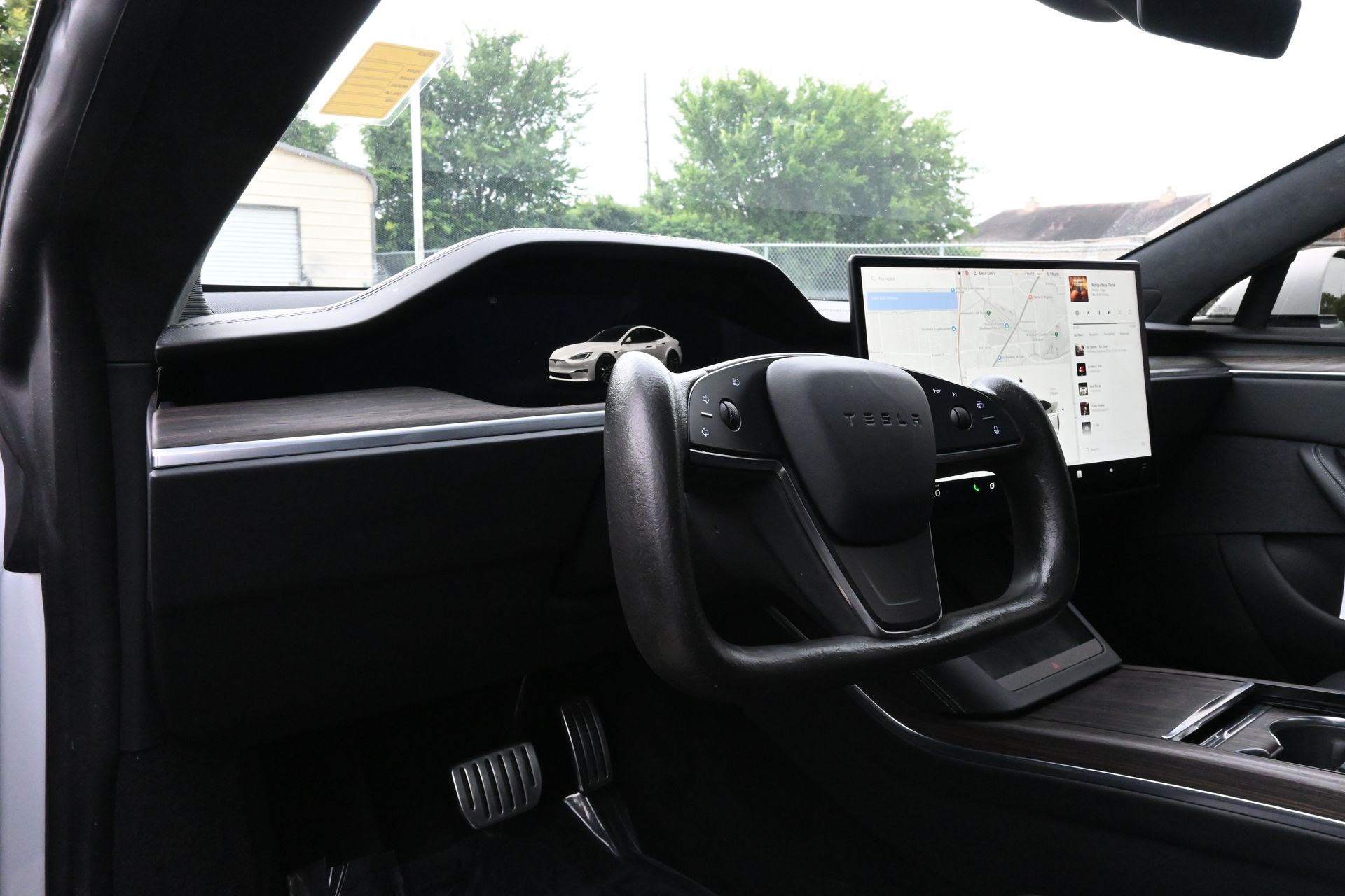 2023 Tesla Model S Standard Range White at Shottenkirk Kia Fort Bend
