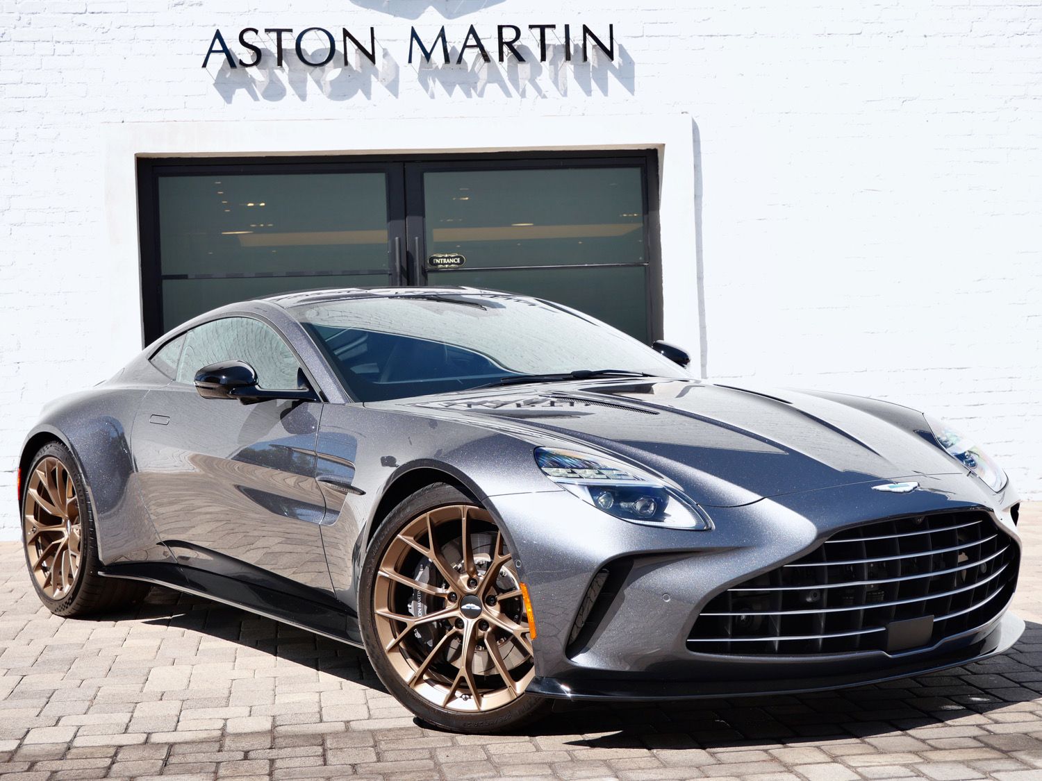 Xenon Gray 2025 Aston Martin Vantage Coupe Rear-Wheel Drive 8-Speed Automatic