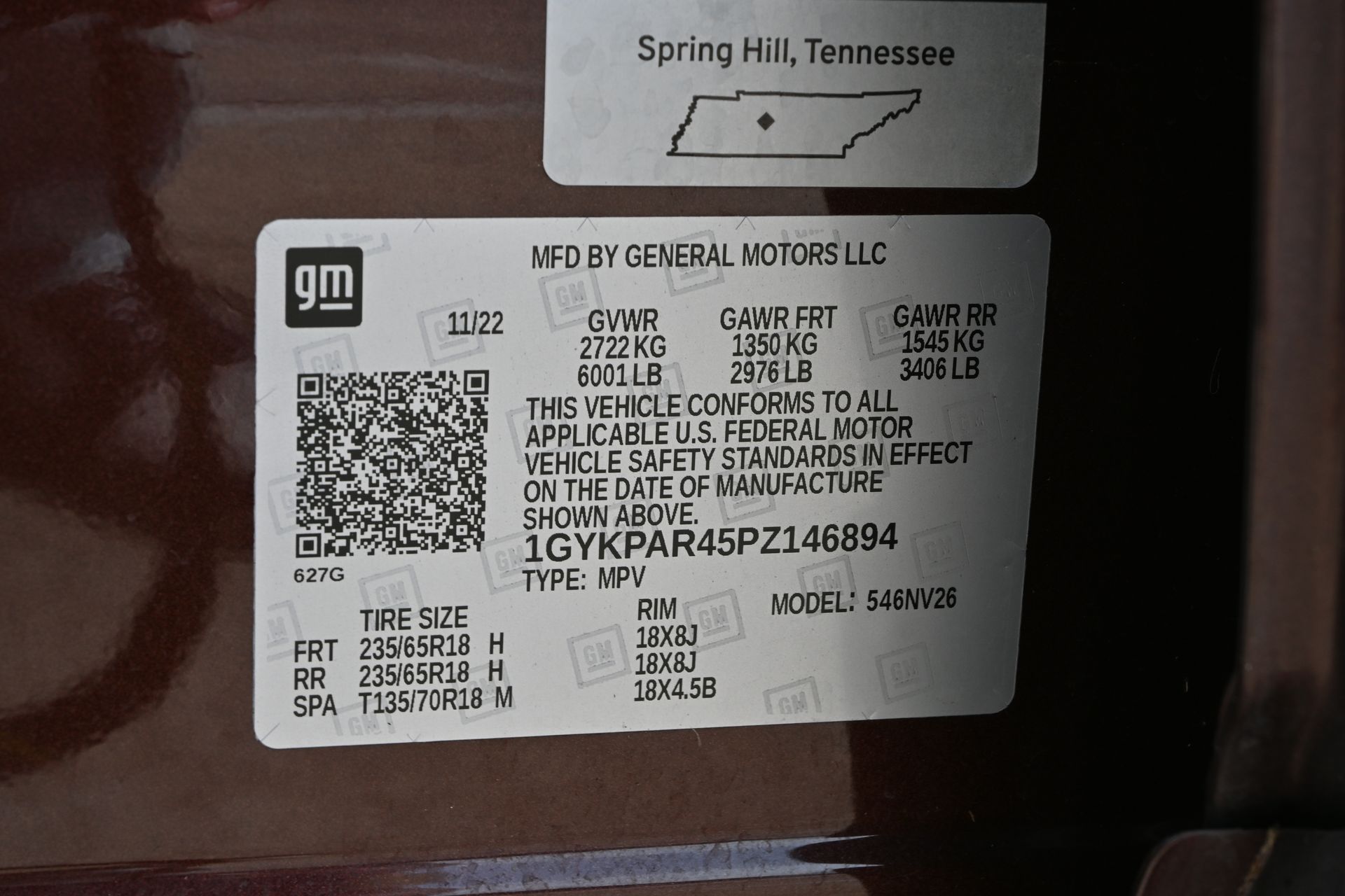 2023 Cadillac XT6 Luxury Red at Tom Peacock Cadillac