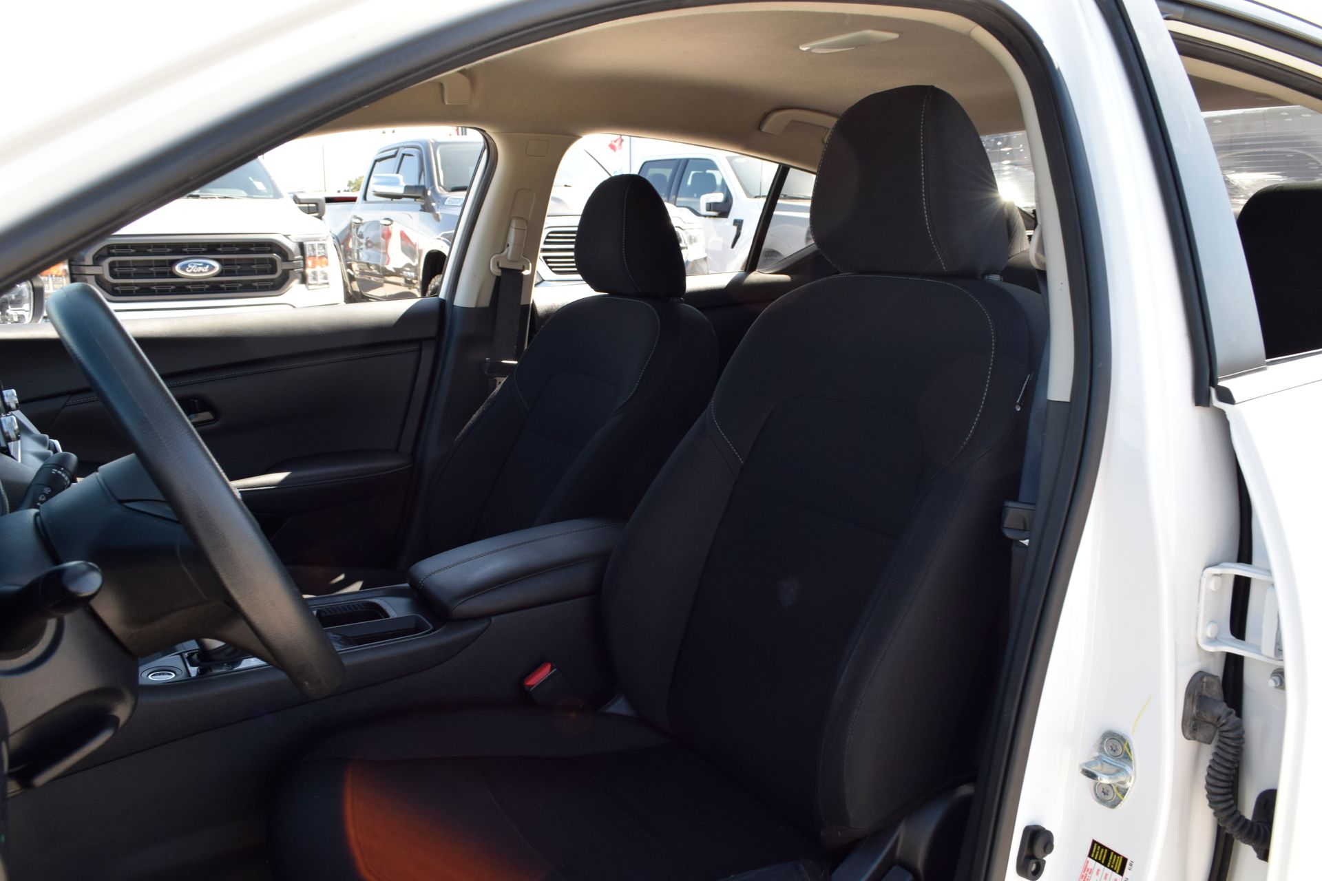 2024 Nissan Sentra S White at Central Houston Nissan