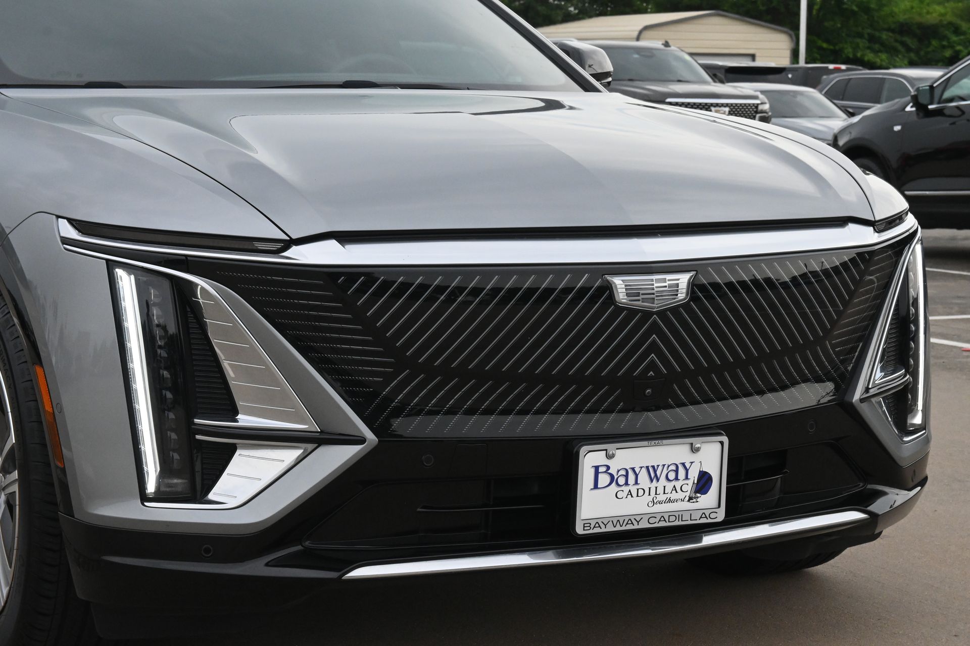 2025 Cadillac LYRIQ Luxury Silver at Bayway Cadillac of The Woodlands