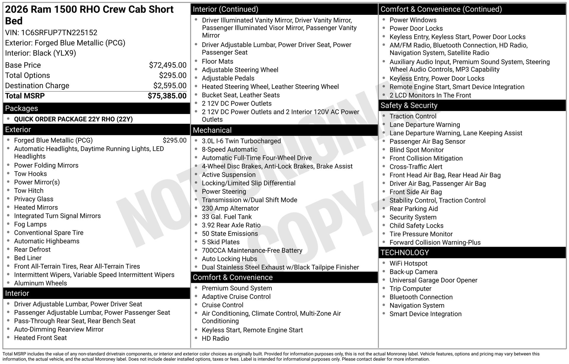 2026 RAM 1500 - Image 3