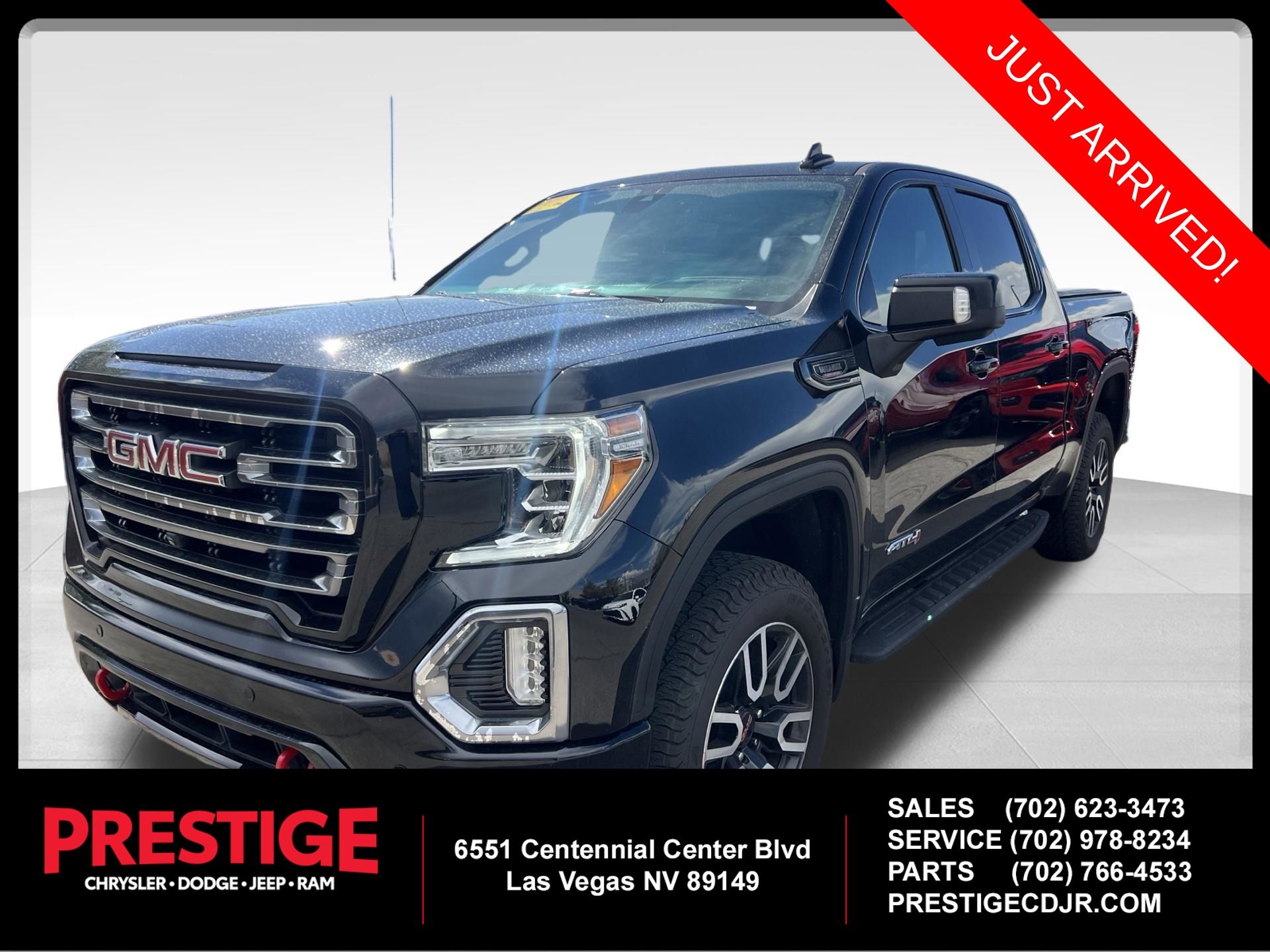 Onyx Black 2021 GMC Sierra 1500 Pickup Truck Four-Wheel Drive Automatic