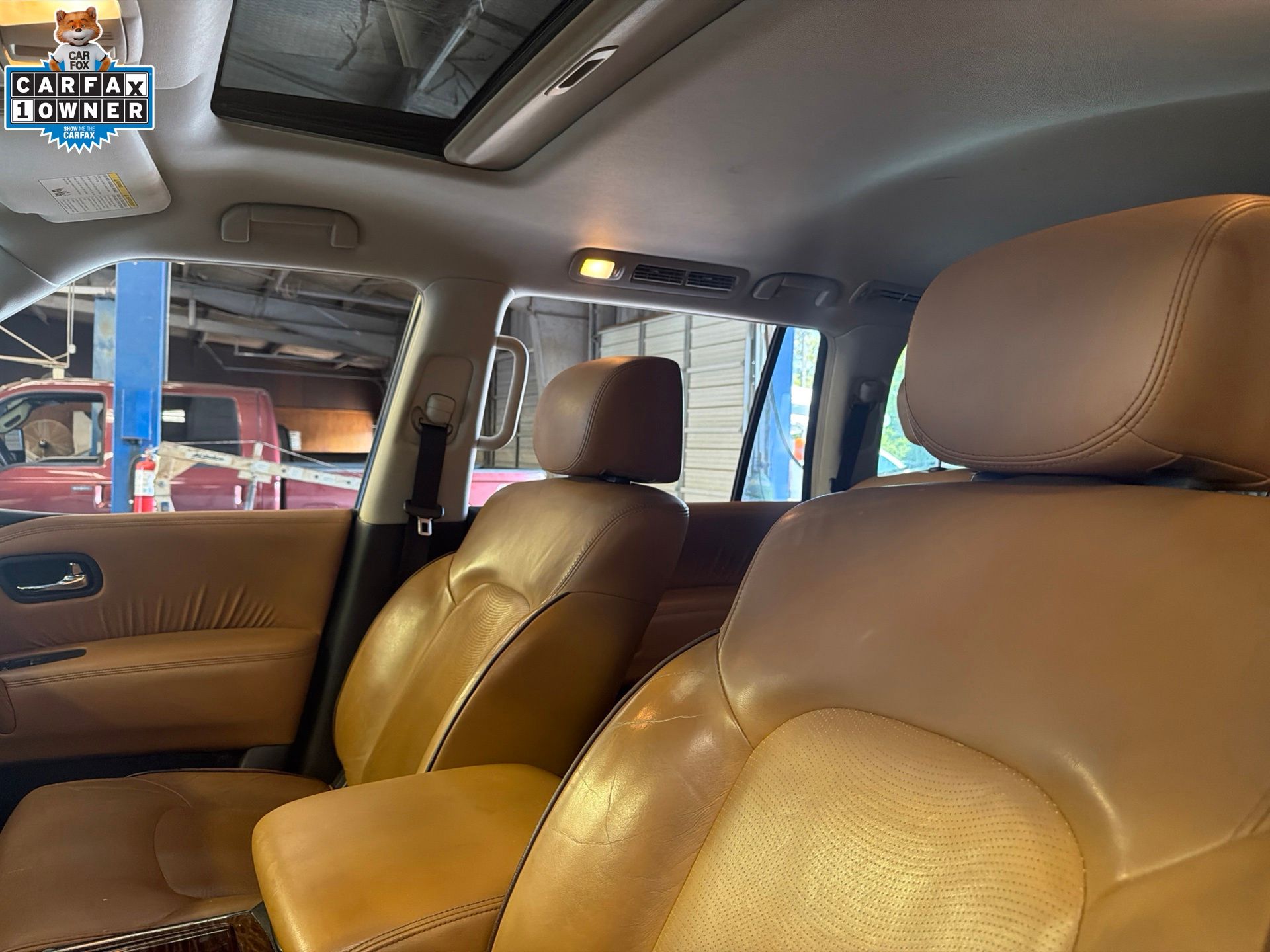 2017 Nissan Armada Platinum White at Emmons Autoplex