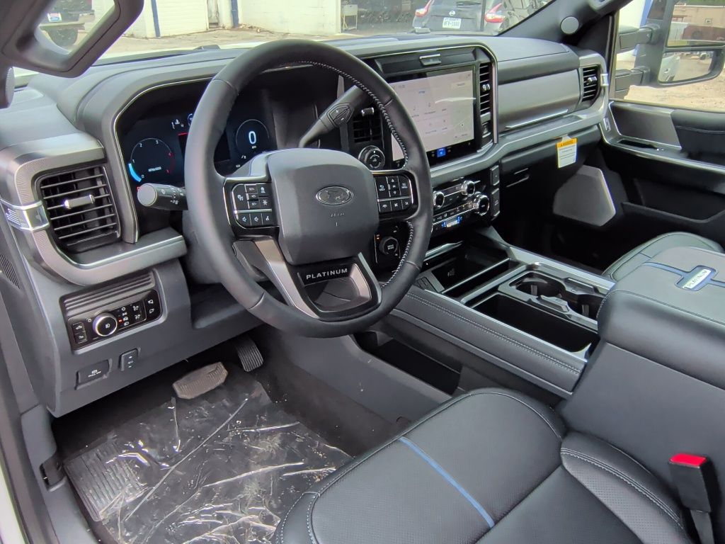 2026 Ford F-450SD Platinum White at Wharton Ford