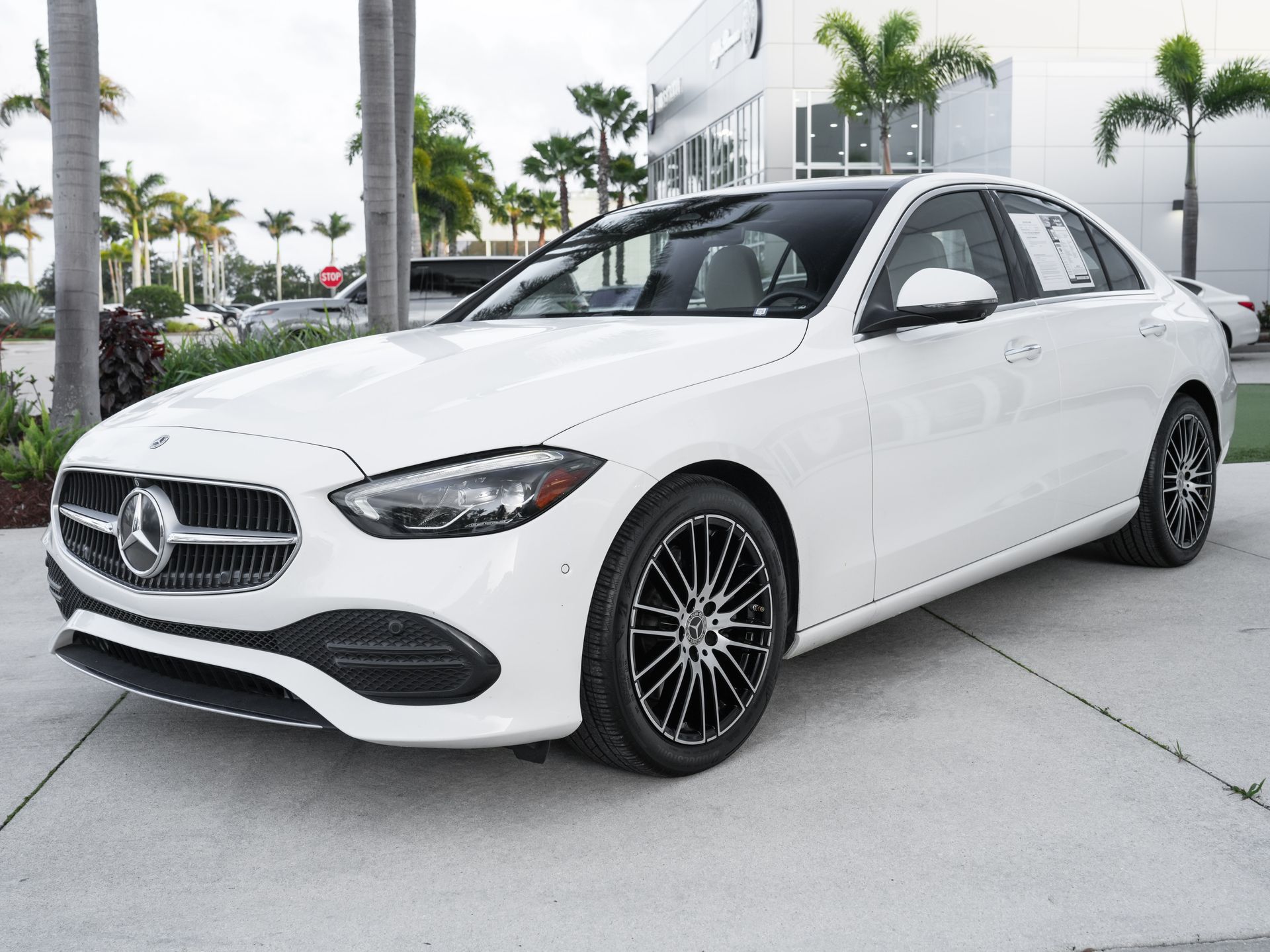 used 2024 Mercedes-Benz C-Class car, priced at $32,750