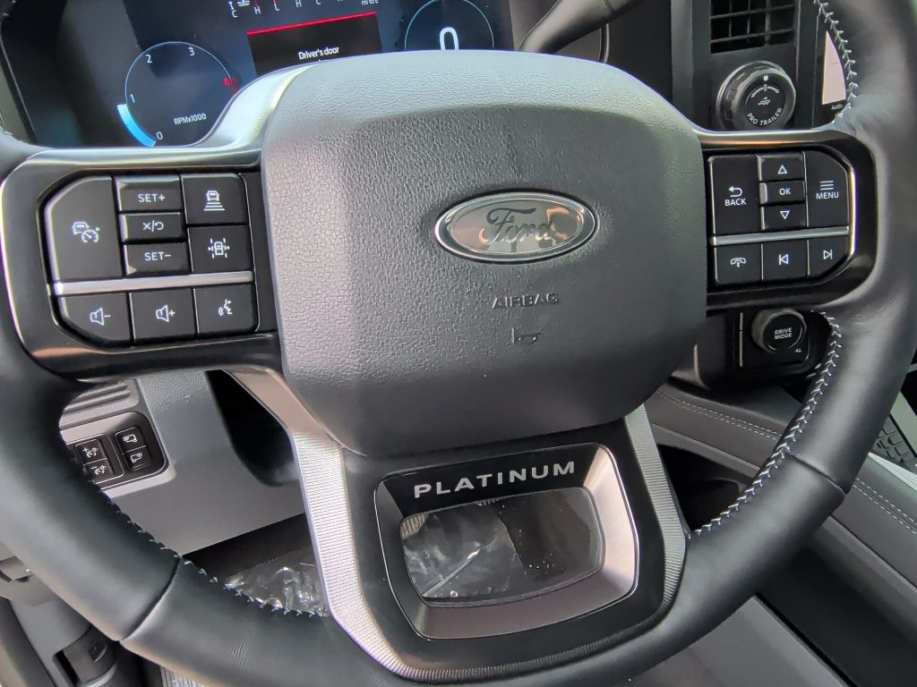 2026 Ford F-450SD Platinum White at Wharton Ford