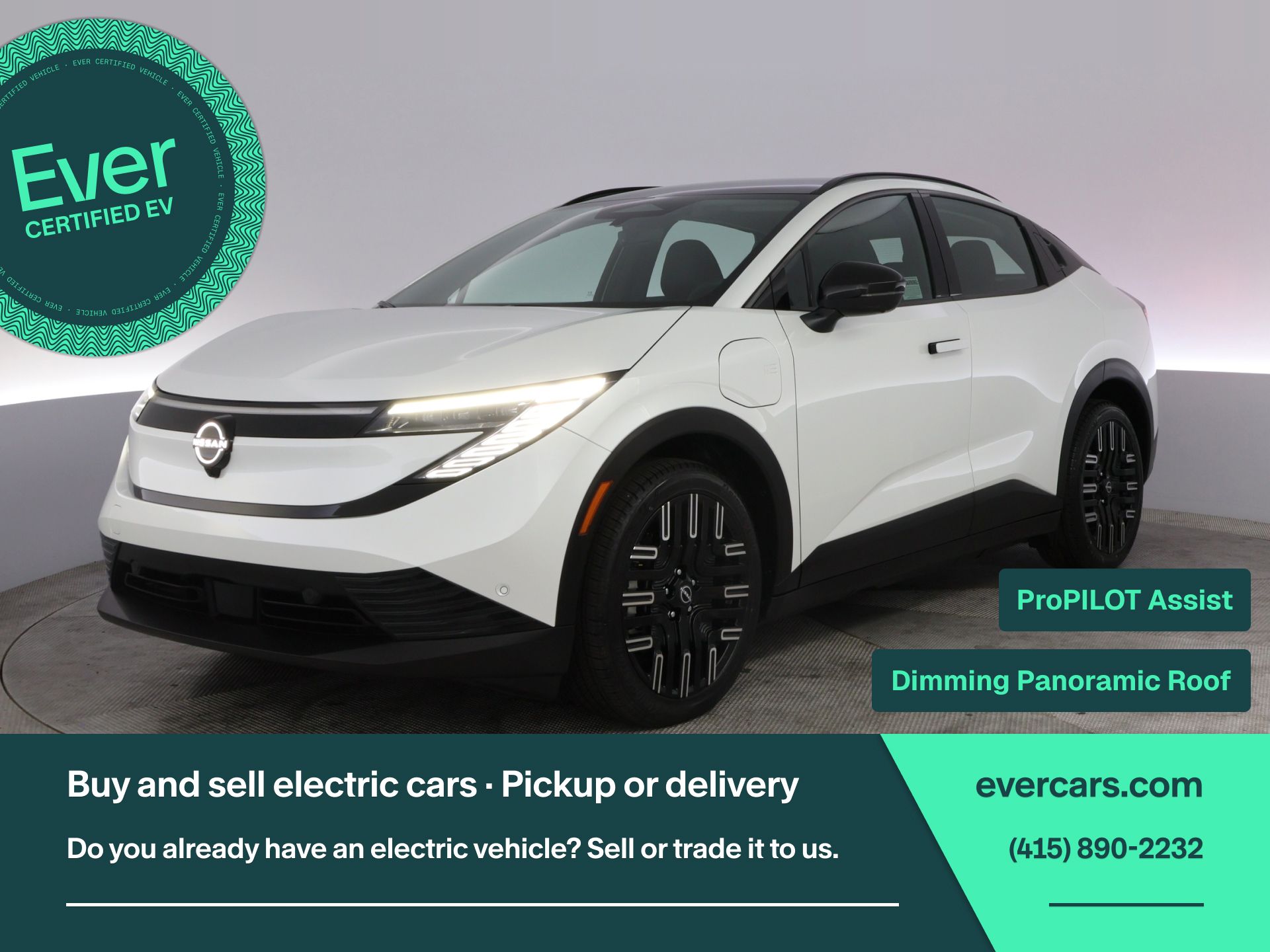 2026 Nissan LEAF Blanco (Everest White Pearl Tricoat) SUV/Crossover Tracción delantera Automática