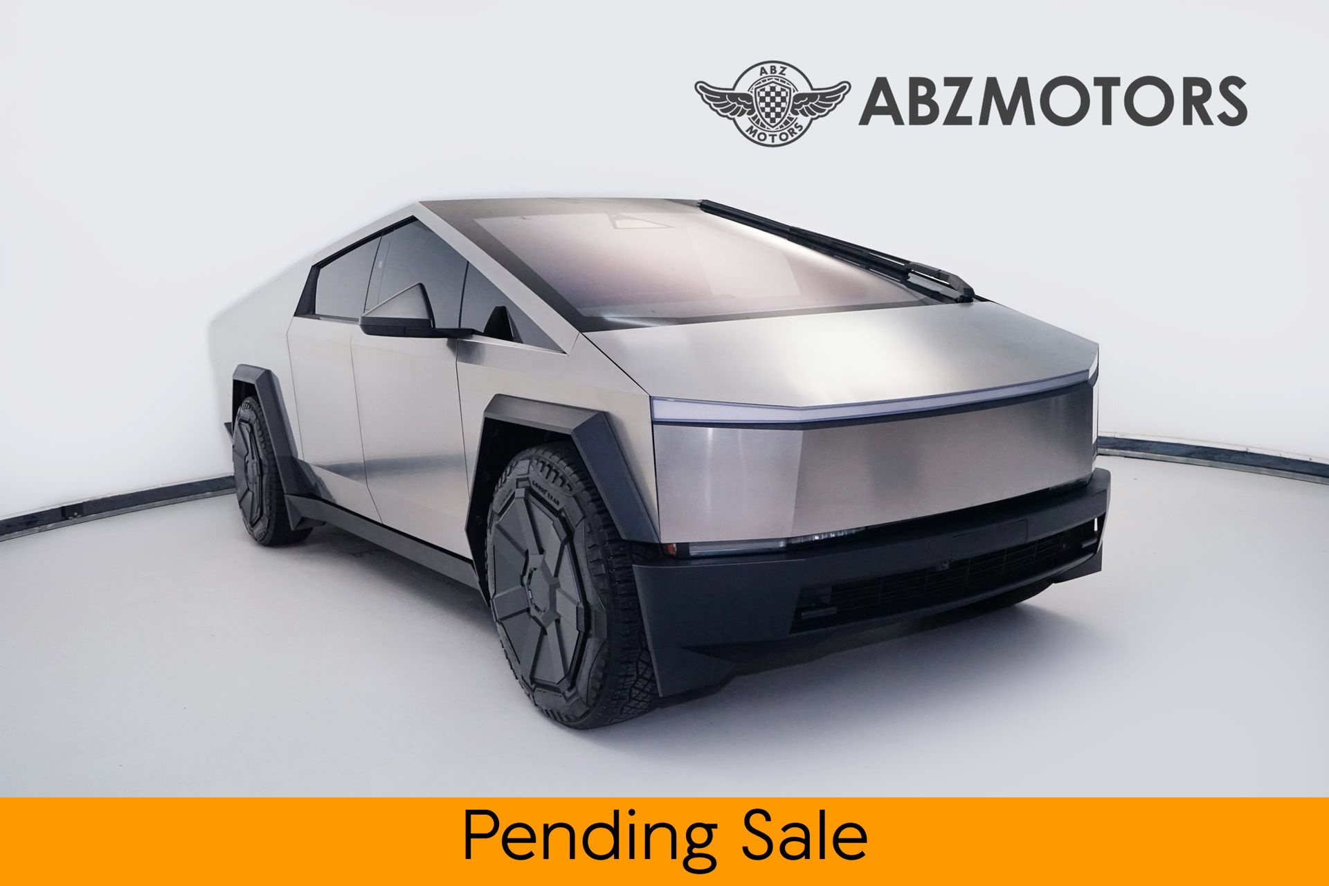Gray (Stainless Steel) 2024 Tesla Cybertruck Pickup Truck All-Wheel Drive Automatic
