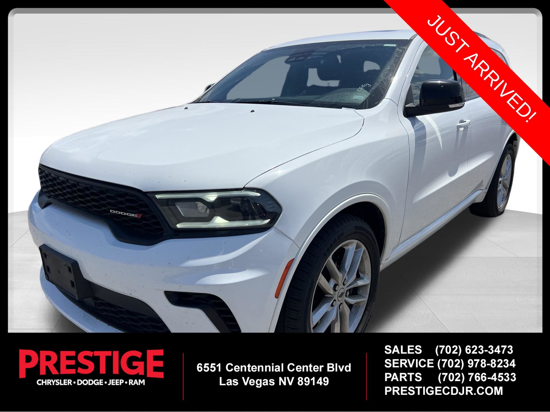 White 2024 Dodge Durango SUV / Crossover Rear-Wheel Drive 8-Speed Automatic