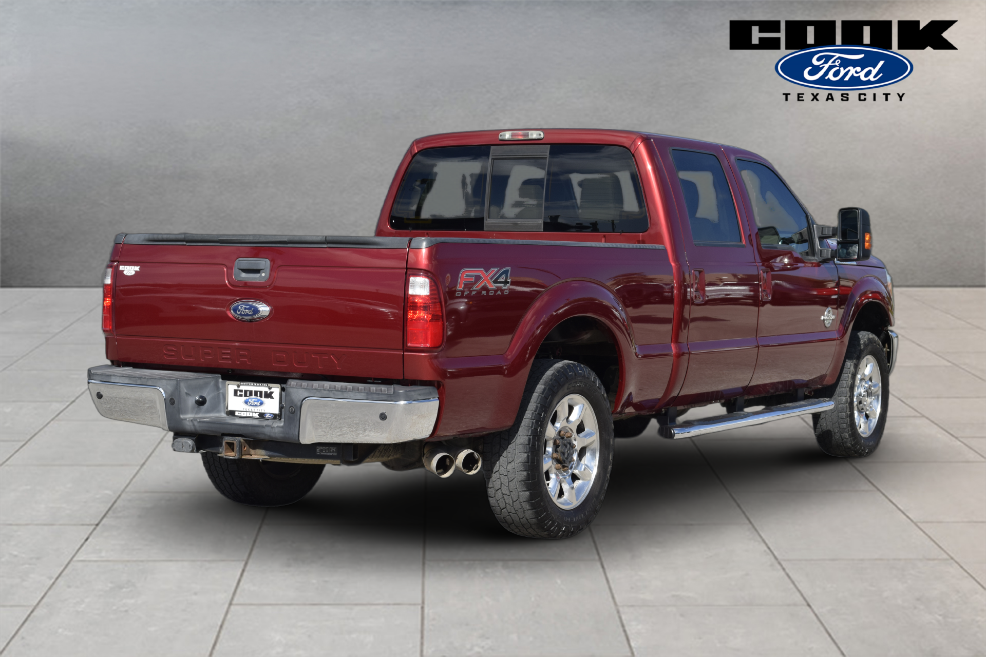 2016 Ford F-250SD Lariat Red at Emmons Autoplex