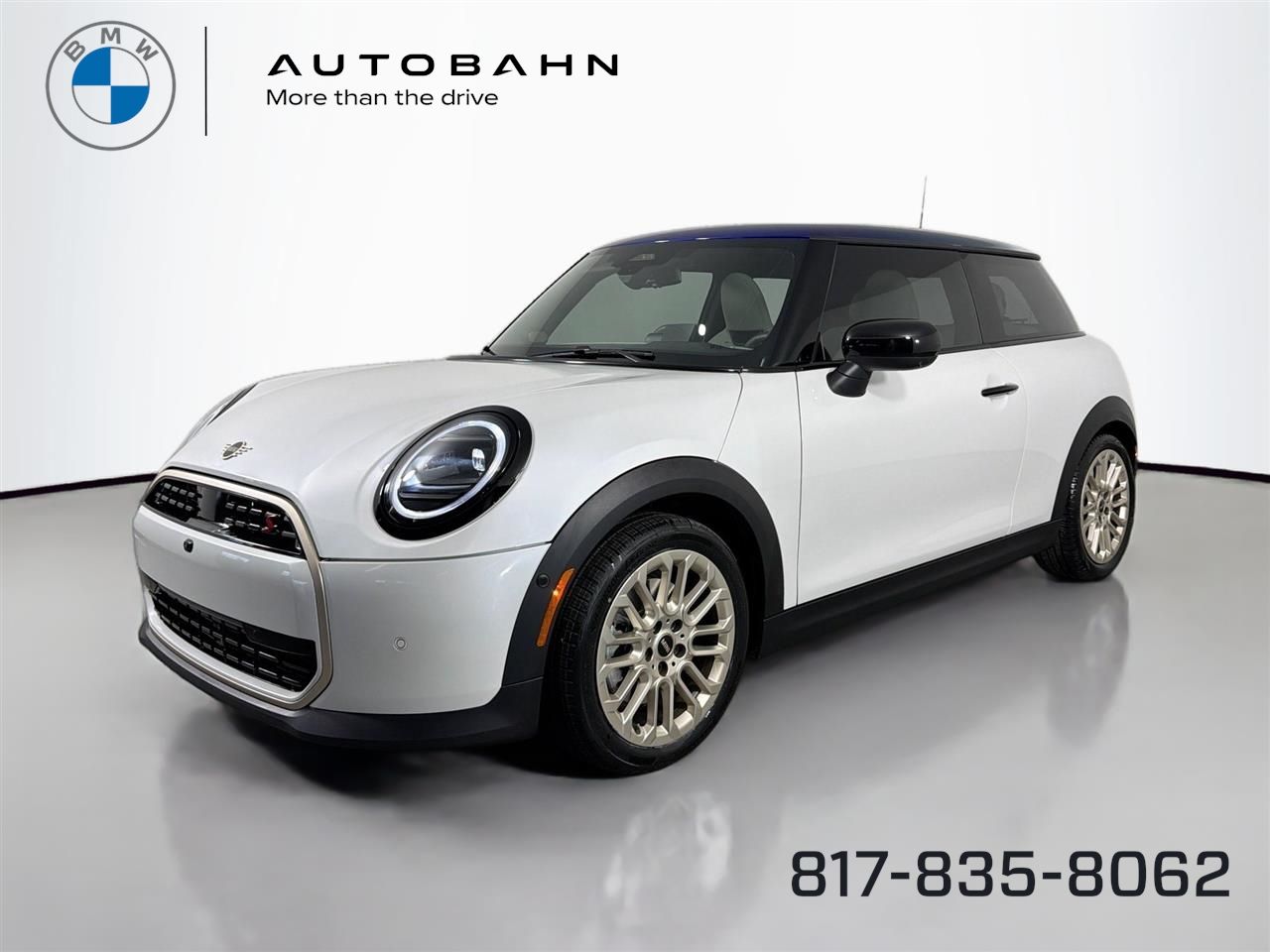 White 2025 MINI Cooper S 2-Door Hatchback FWD Hatchback Front-Wheel Drive 7-Speed Automatic