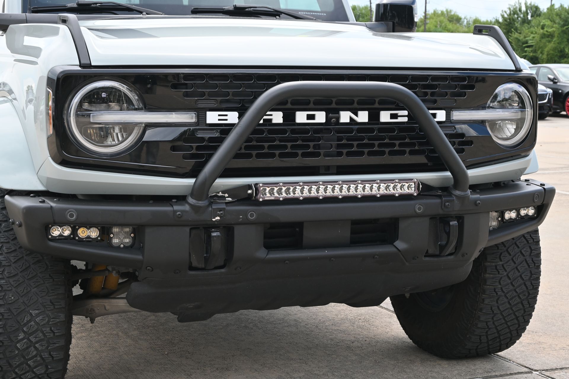 2021 Ford Bronco First Edition Green at Classic Chevrolet Galveston