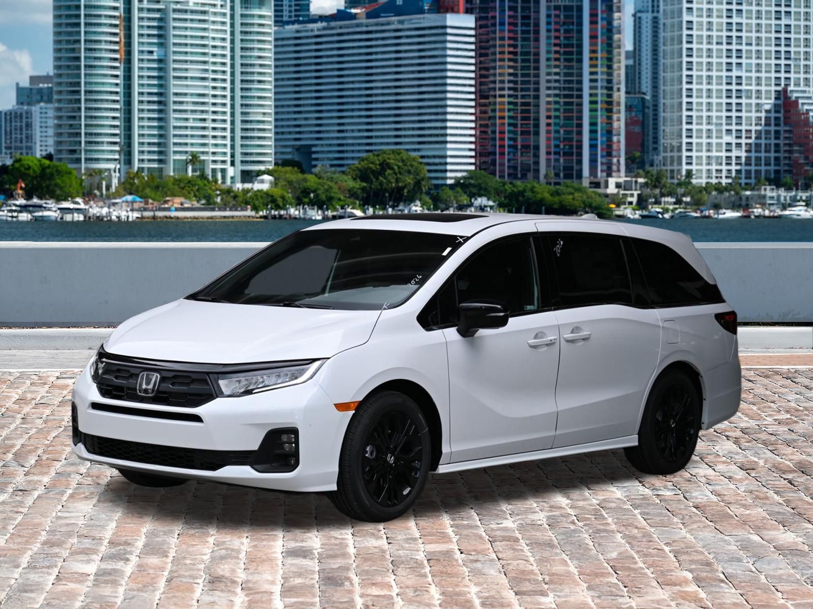 Platinum White Pearl 2026 Honda Odyssey Minivan Front-Wheel Drive Automatic