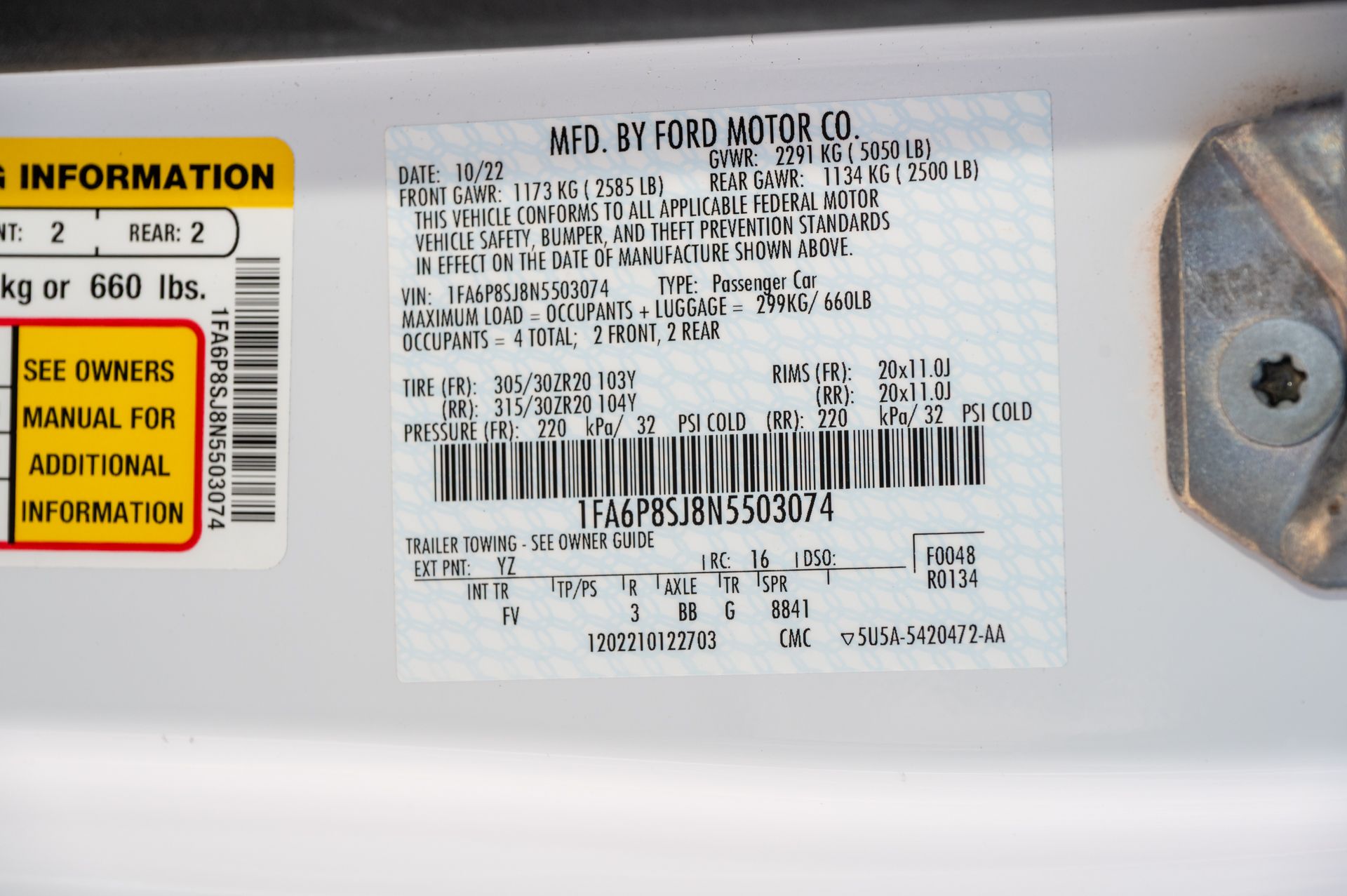 2022 Ford Mustang Shelby GT500 - Photo 34