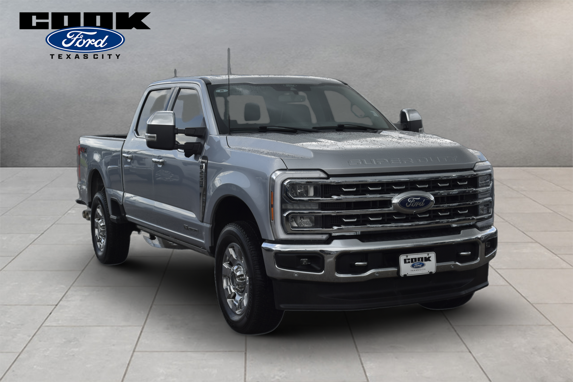 2024 Ford F-250SD Lariat Silver at Classic Elite Chevrolet Sugar Land