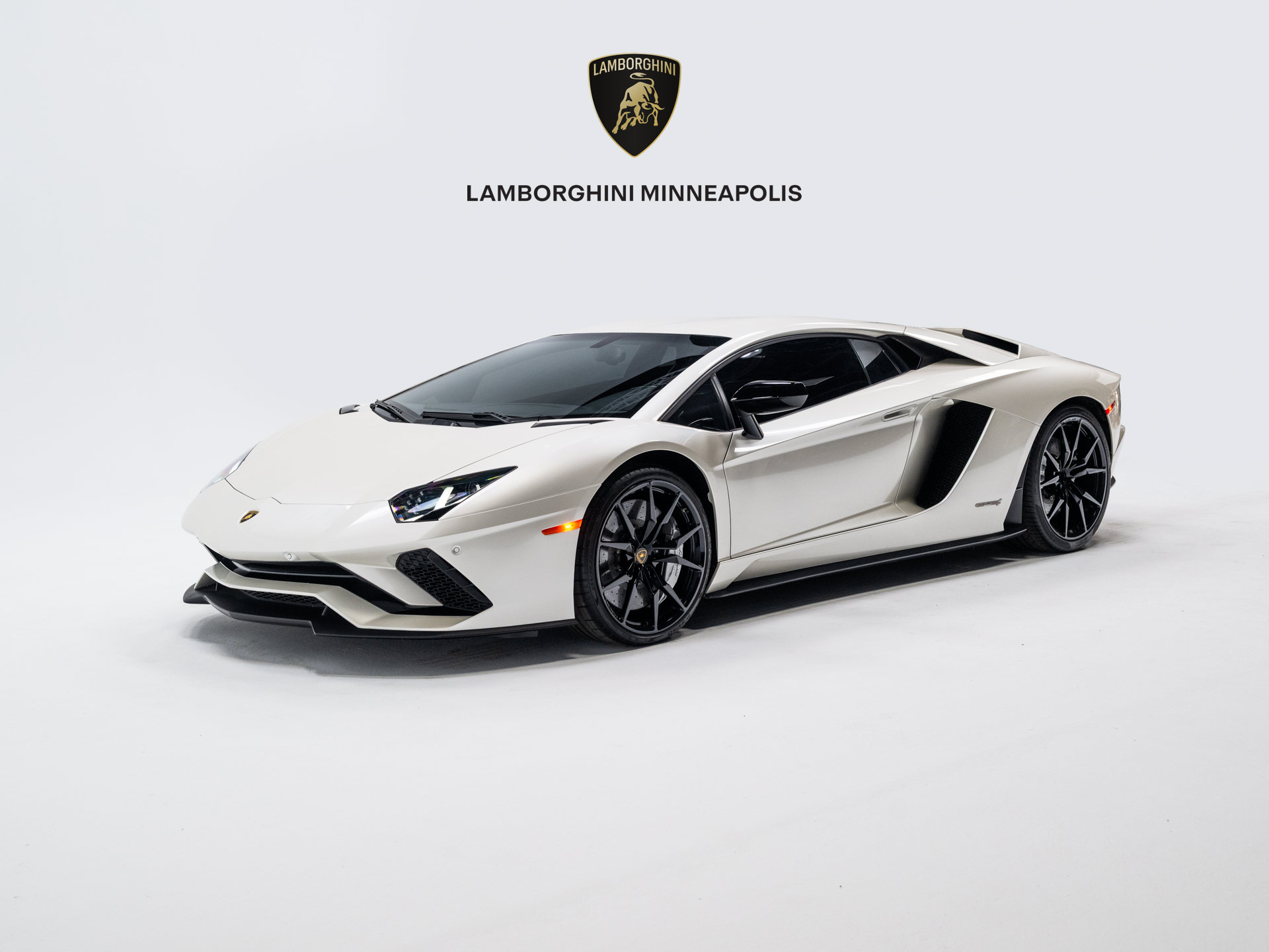 Balloon White 2018 Lamborghini Aventador Coupe All-Wheel Drive 7-Speed Automatic