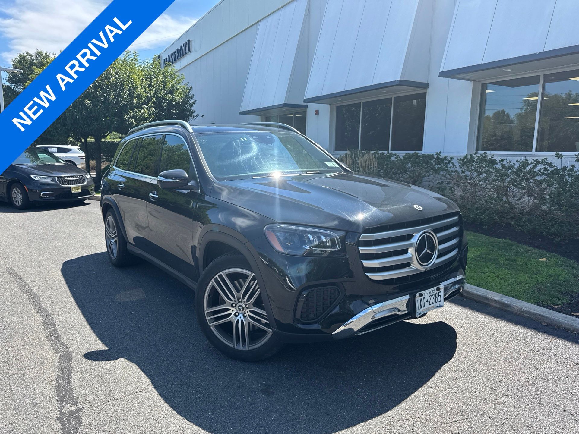 Obsidian Black Metallic 2025 Mercedes-Benz GLS SUV / Crossover All-Wheel Drive 9-Speed Automatic