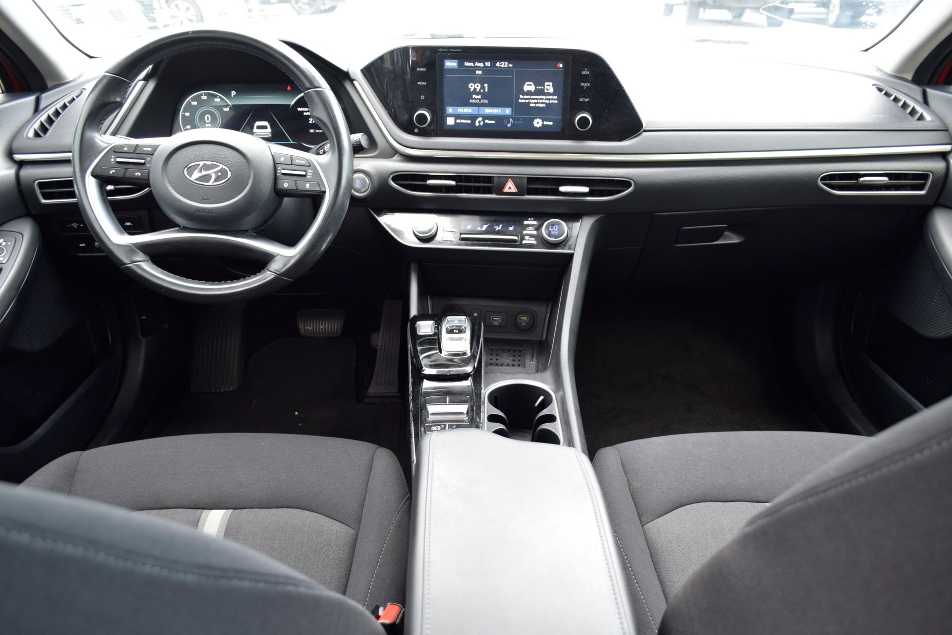 2021 Hyundai Sonata SEL Red at Parkway Family Mazda