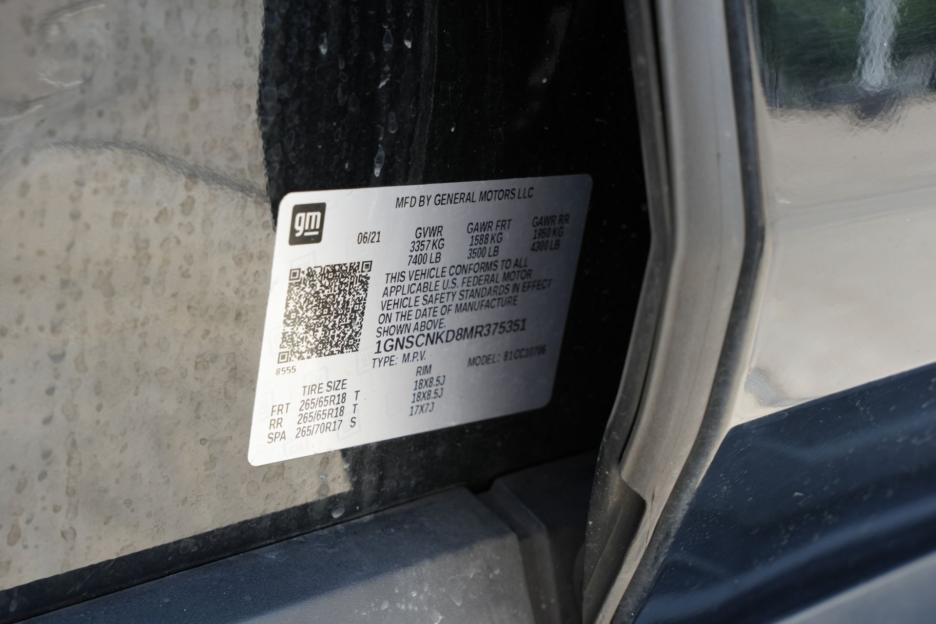 2021 Chevrolet Tahoe LT Black at Classic Elite Chevrolet Sugar Land