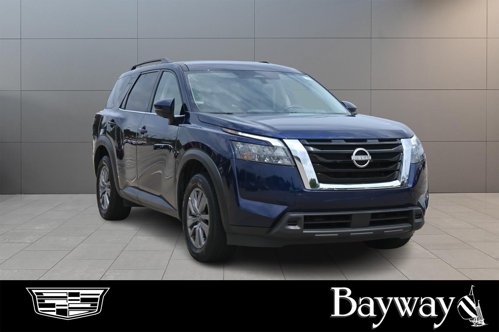 2025 Nissan Pathfinder SV Blue at Bravo Nissan