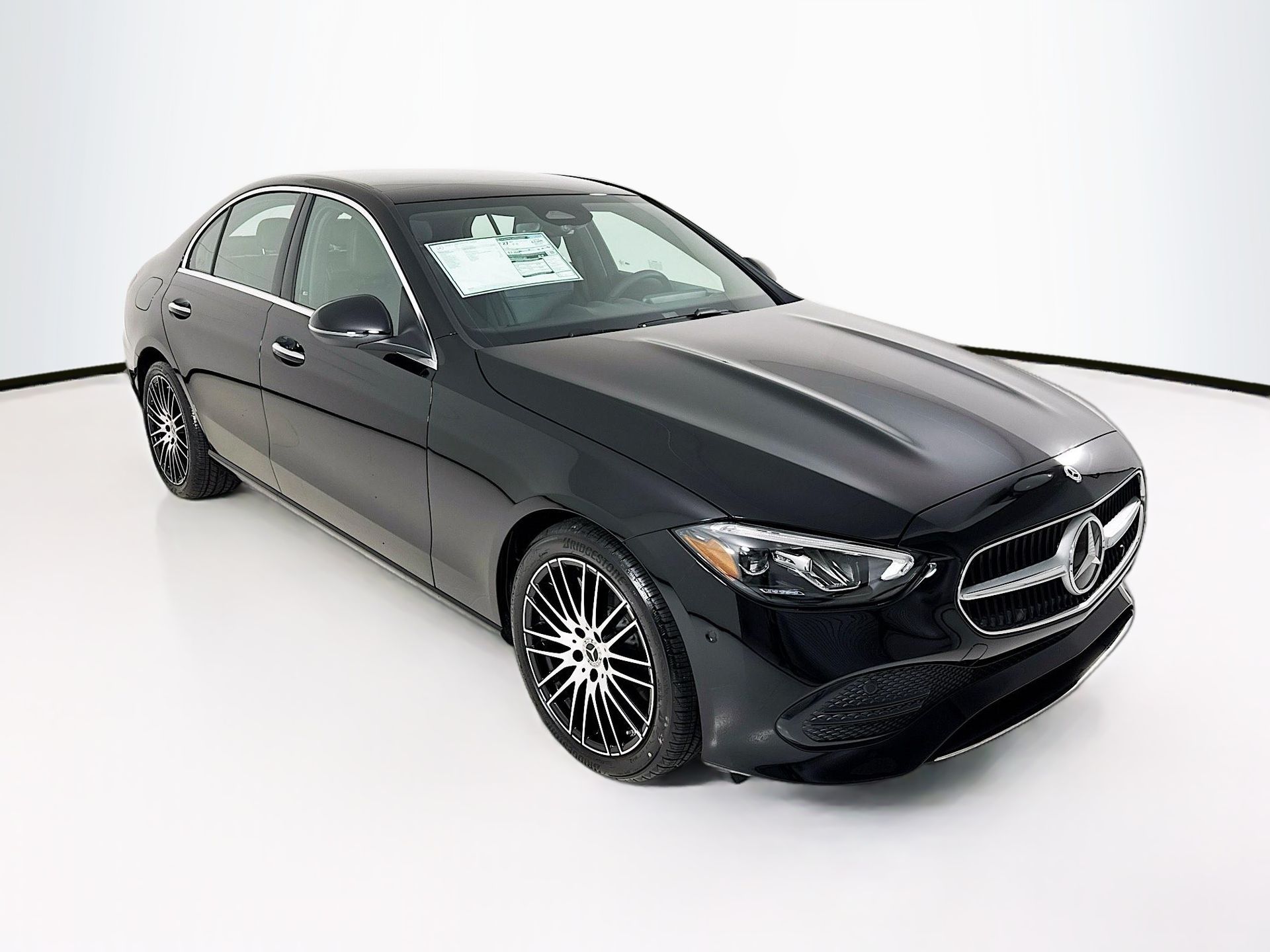 Black 2026 Mercedes-Benz C-Class Sedan All-Wheel Drive 9-Speed Automatic
