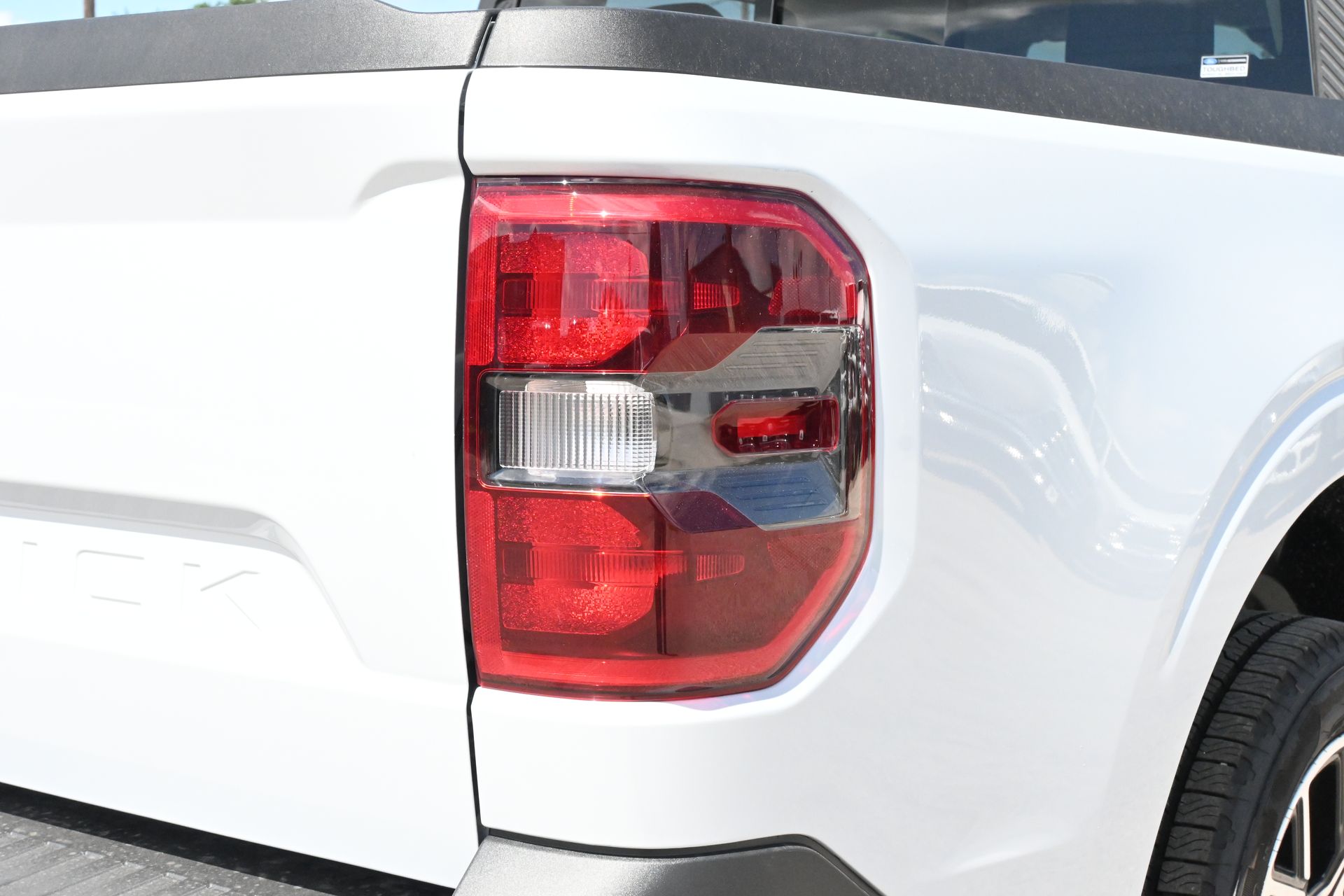 2026 Ford Maverick Lariat White at DeMontrond Ford