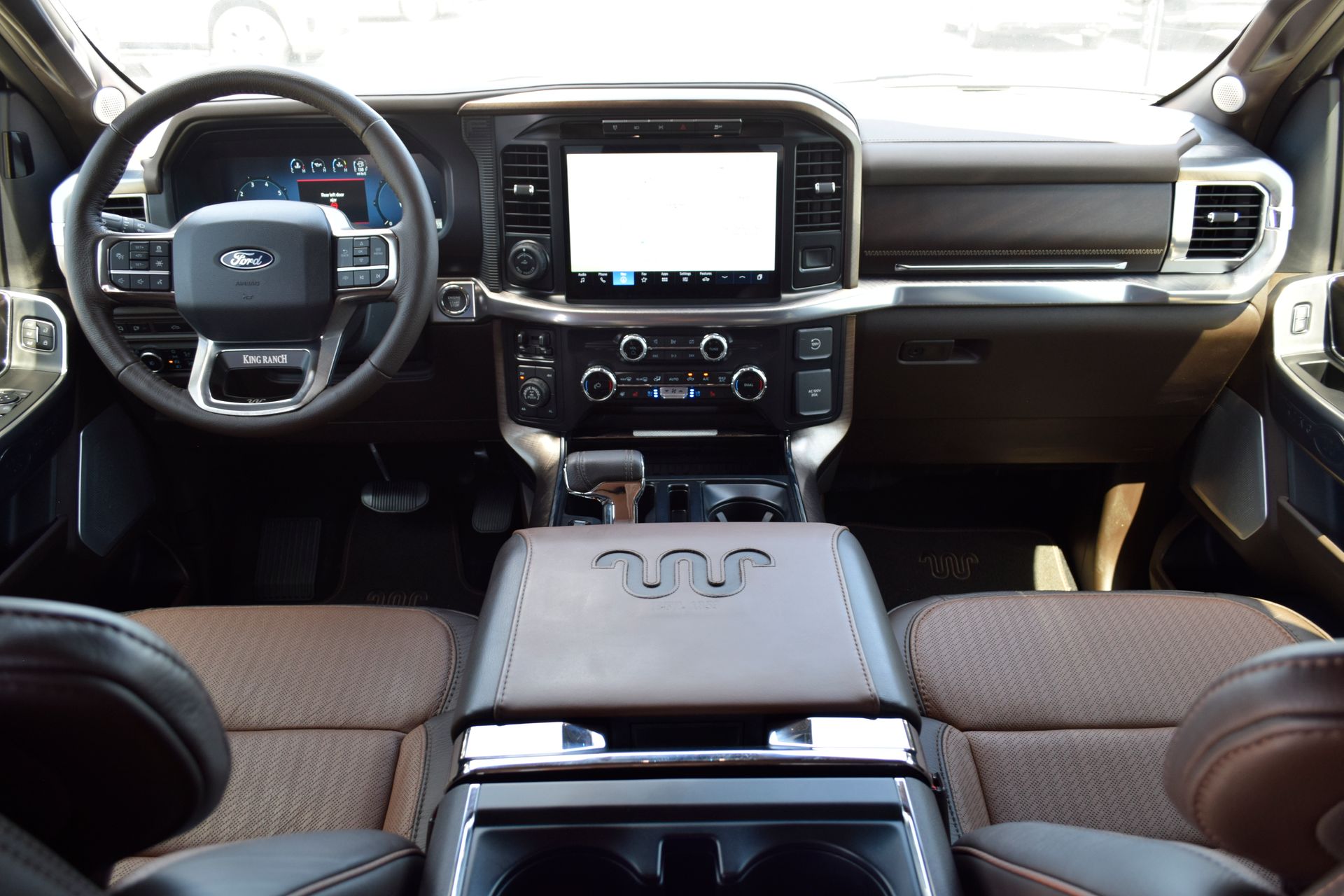2024 Ford F-150 King Ranch White at DeMontrond Gulf Freeway