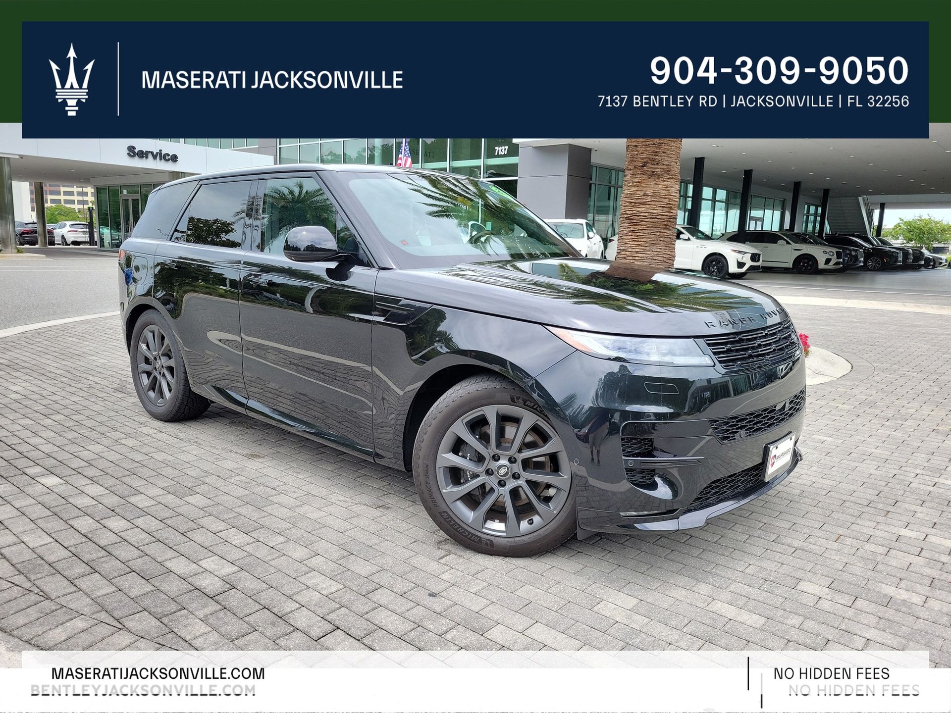 Santorini Black Metallic 2024 Land Rover Range Rover Sport SUV / Crossover All-Wheel Drive 8-Speed Automatic