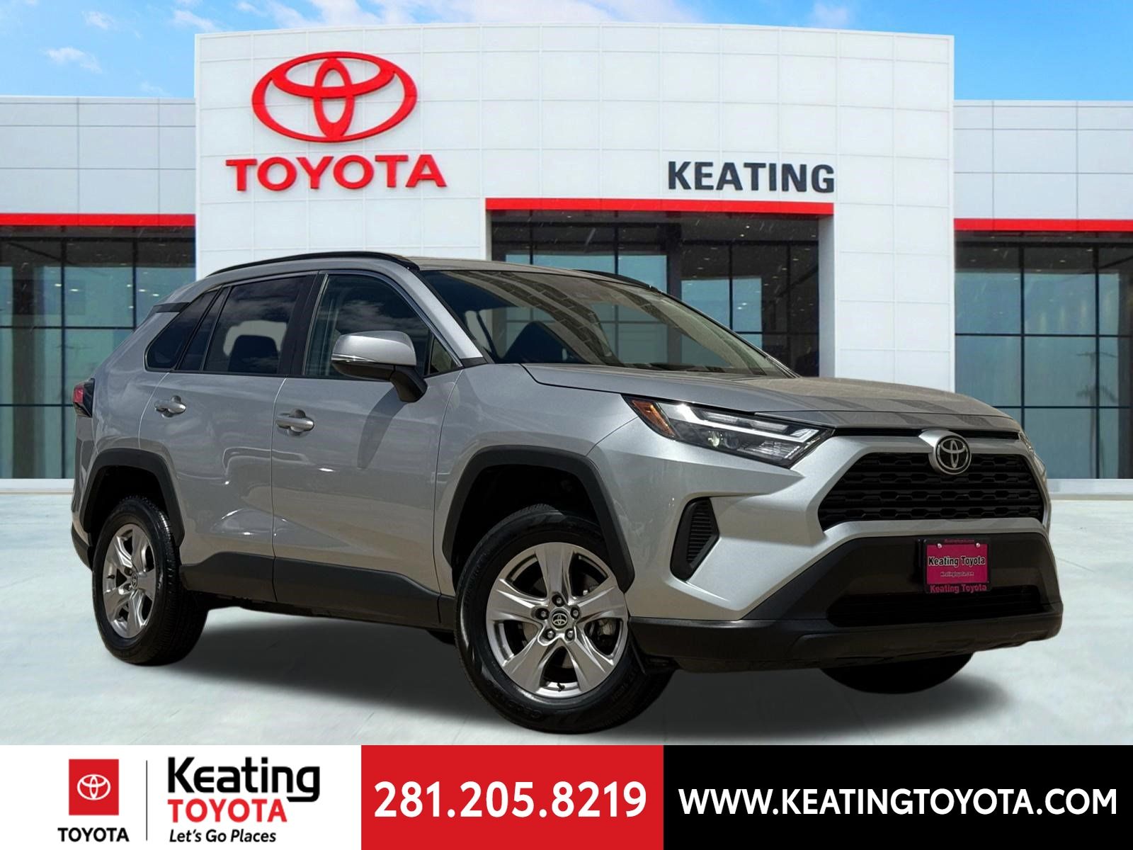 Silver Sky Metallic 2023 Toyota RAV4 XLE AWD SUV / Crossover All-Wheel Drive 8-Speed Automatic