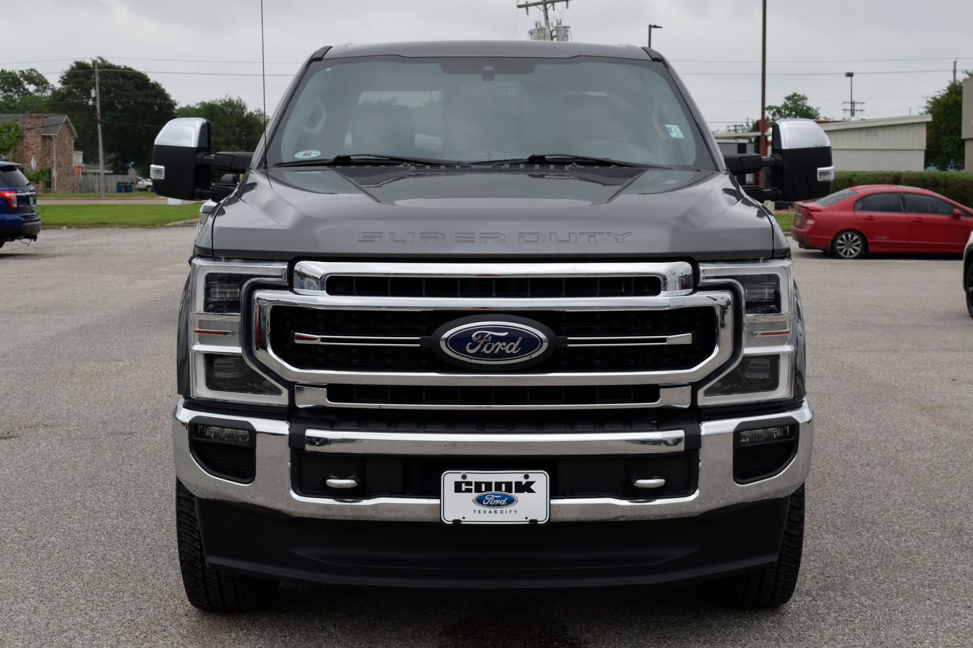 2021 Ford F-250SD Lariat Gray at Monument Chevrolet