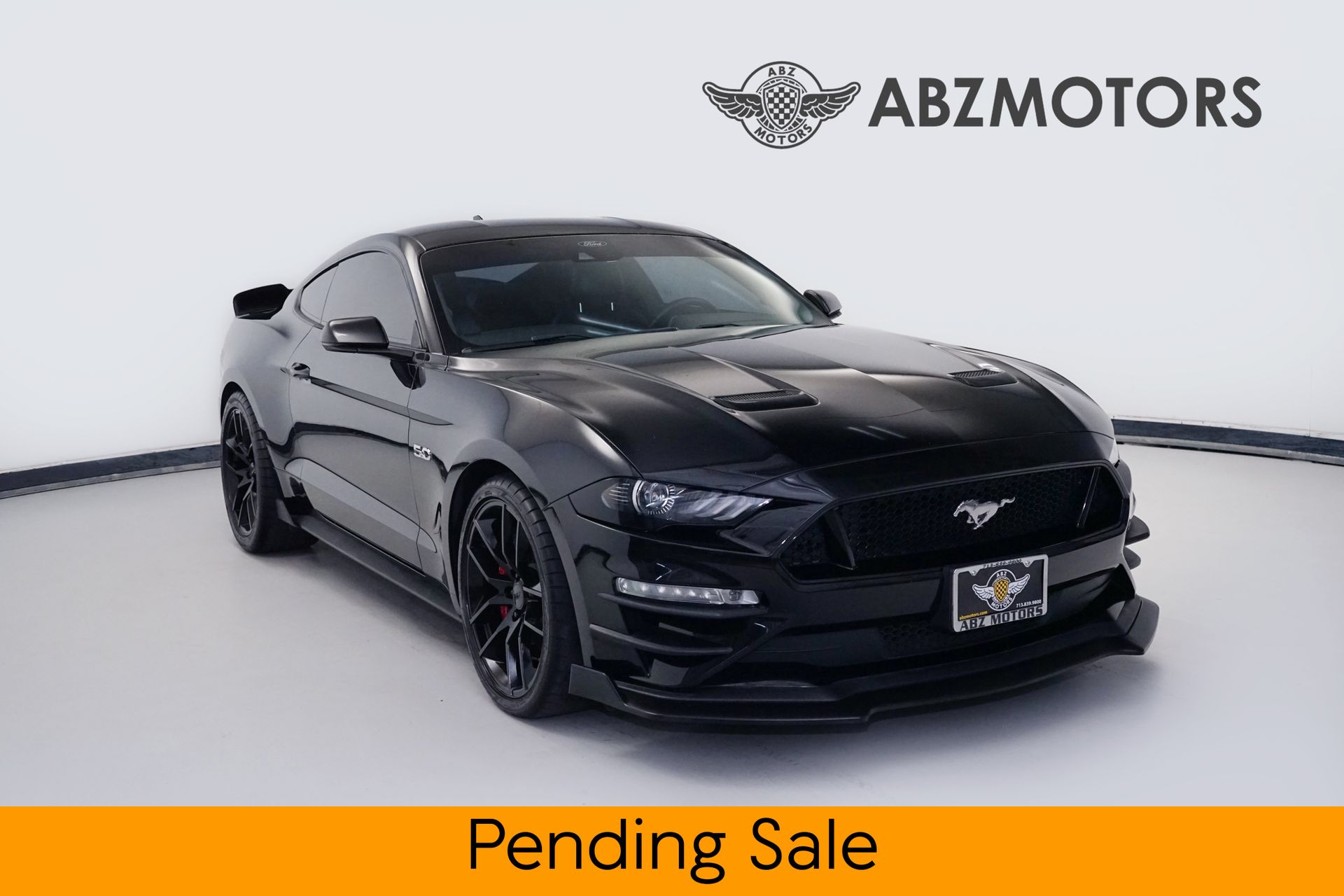 Black 2021 Ford Mustang Coupe Rear-Wheel Drive Manual