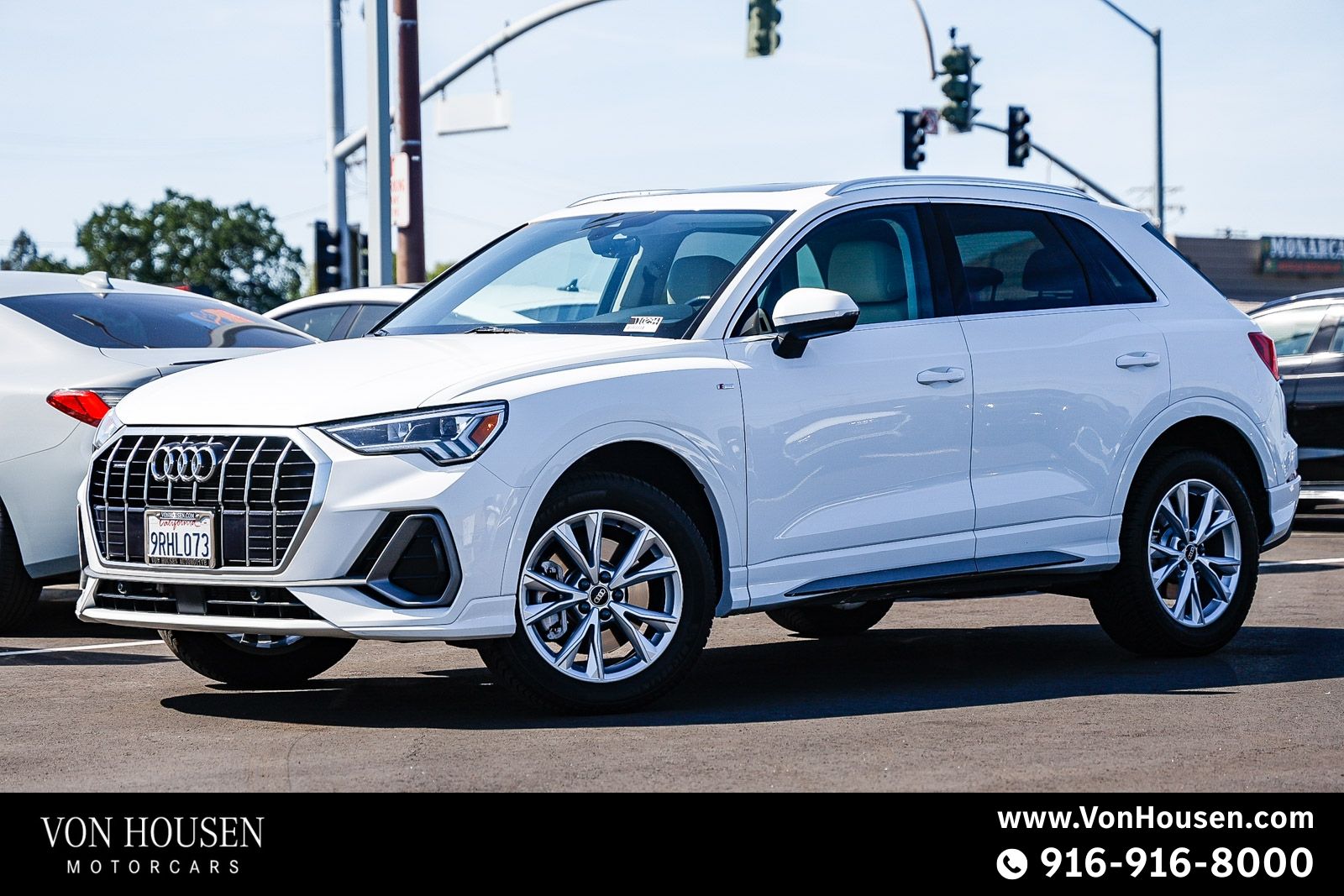 White 2023 Audi Q3 quattro Premium S Line 45 TFSI SUV / Crossover All-Wheel Drive 8-Speed Automatic