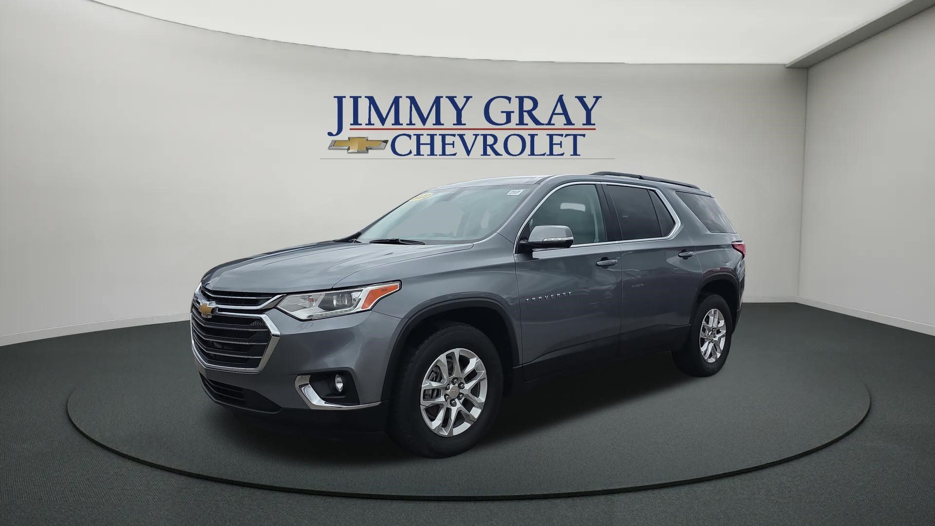 Gray (Satin Steel Metallic) 2020 Chevrolet Traverse SUV / Crossover Front-Wheel Drive 9-Speed Automatic