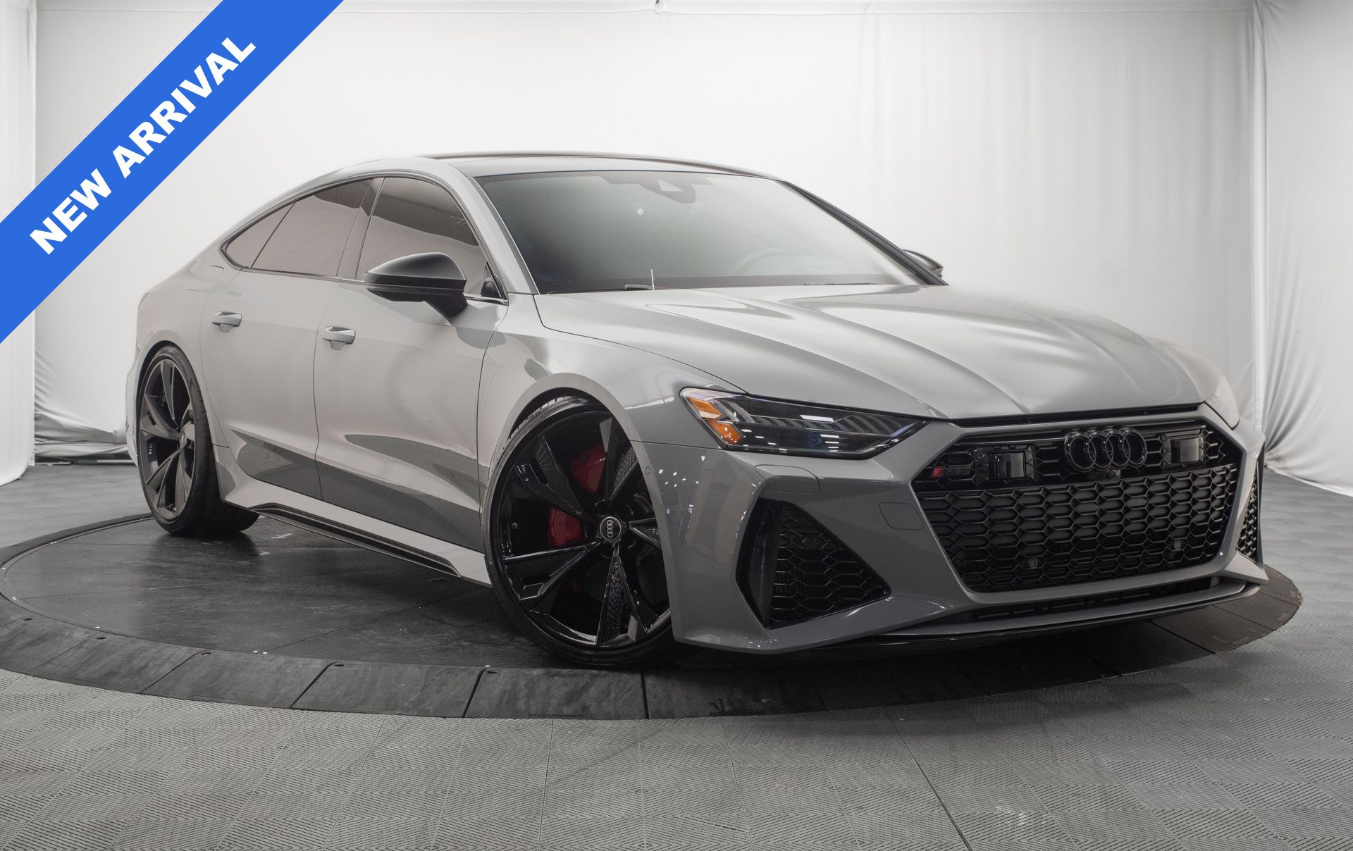 Nardo Gray 2023 Audi RS 7 4.0T quattro AWD Sedan All-Wheel Drive 8-Speed Automatic