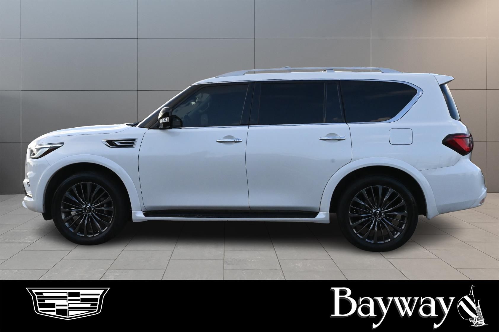 2021 INFINITI QX80 Premium Select White at Westside Lexus