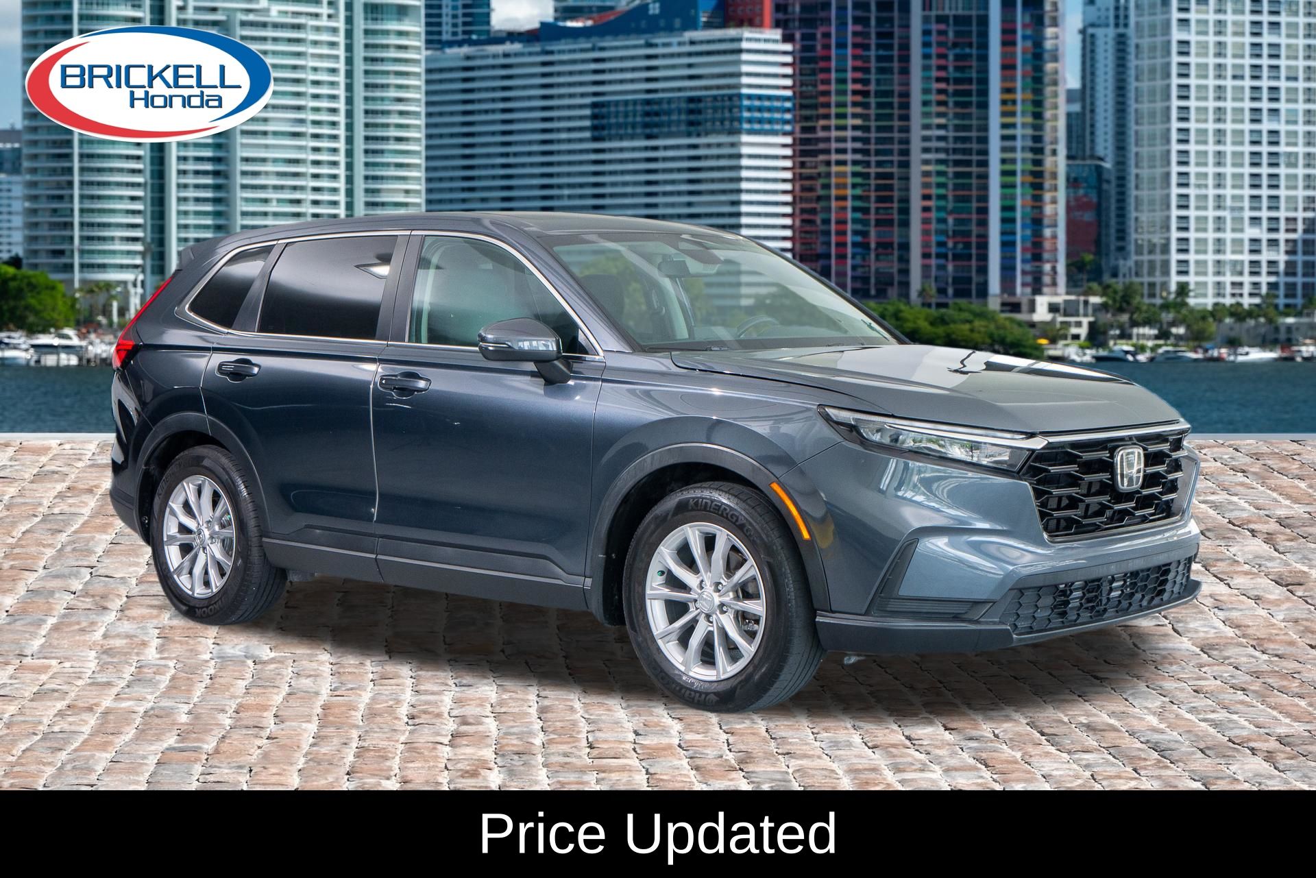 Meteorite Gray Metallic 2023 Honda CR-V SUV / Crossover Front-Wheel Drive Continuously Variable Transmission