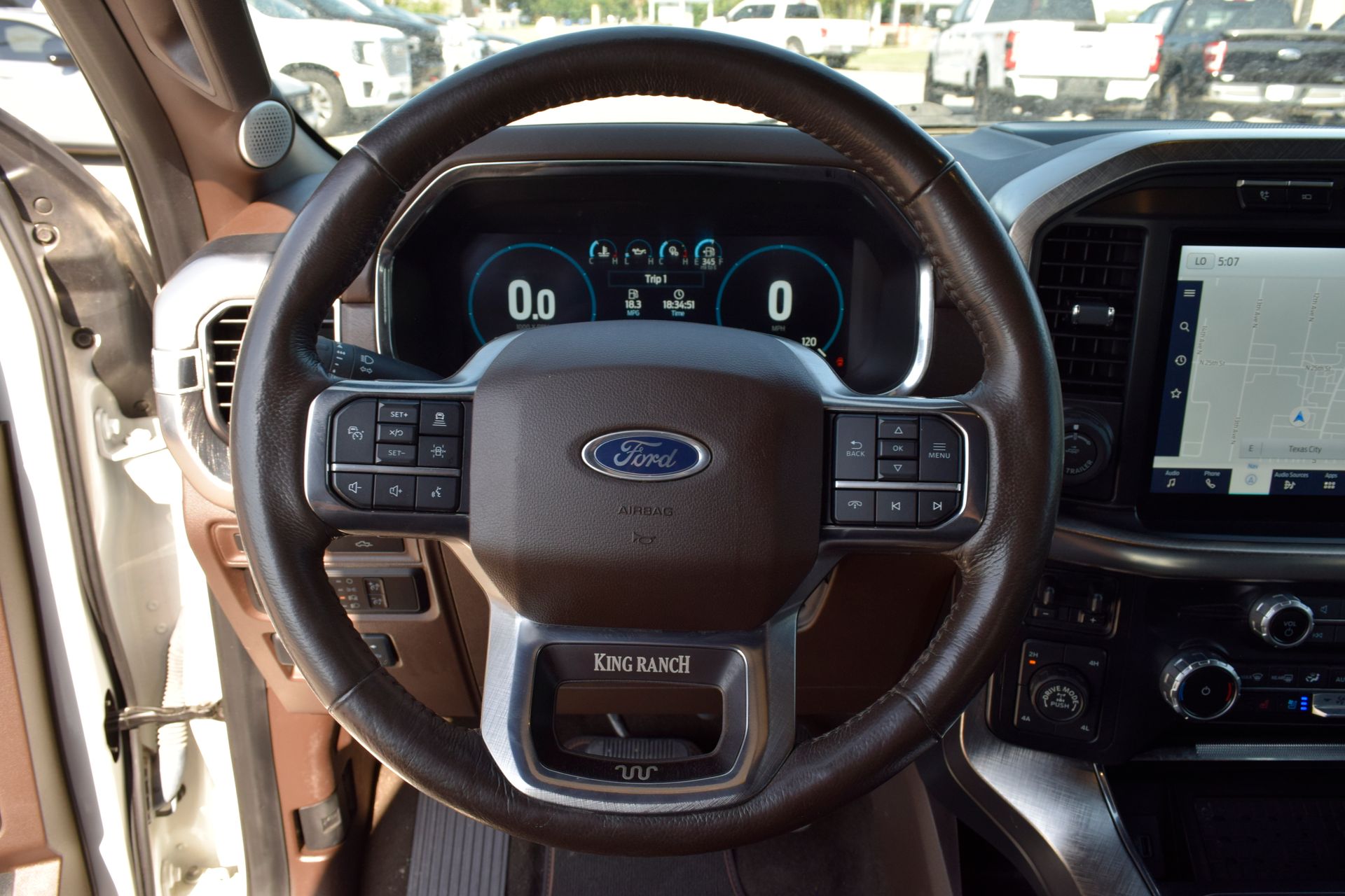 2023 Ford F-150 King Ranch White at Monument Chevrolet