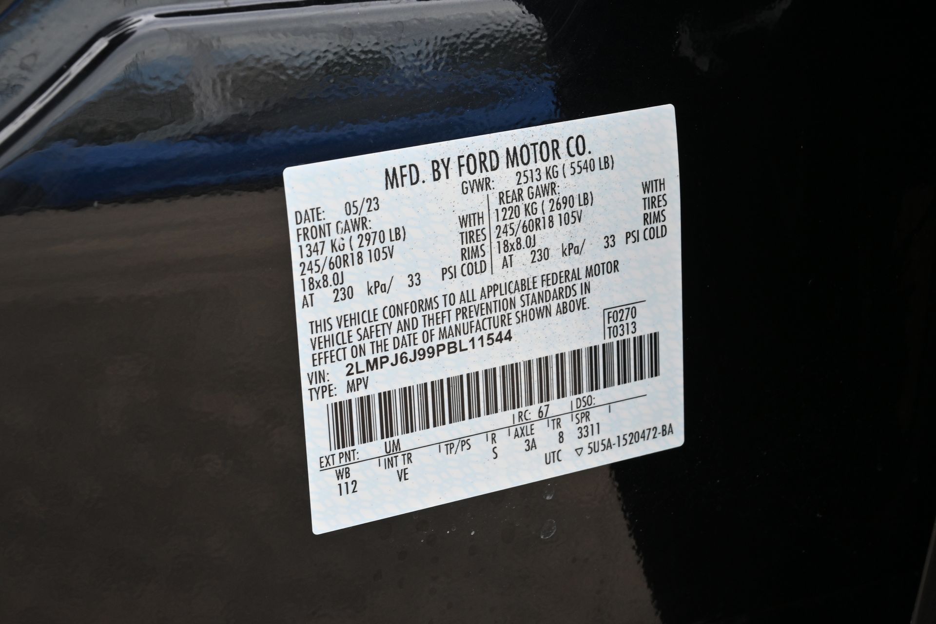 2023 Lincoln Nautilus Standard Black at Bayway Cadillac of The Woodlands