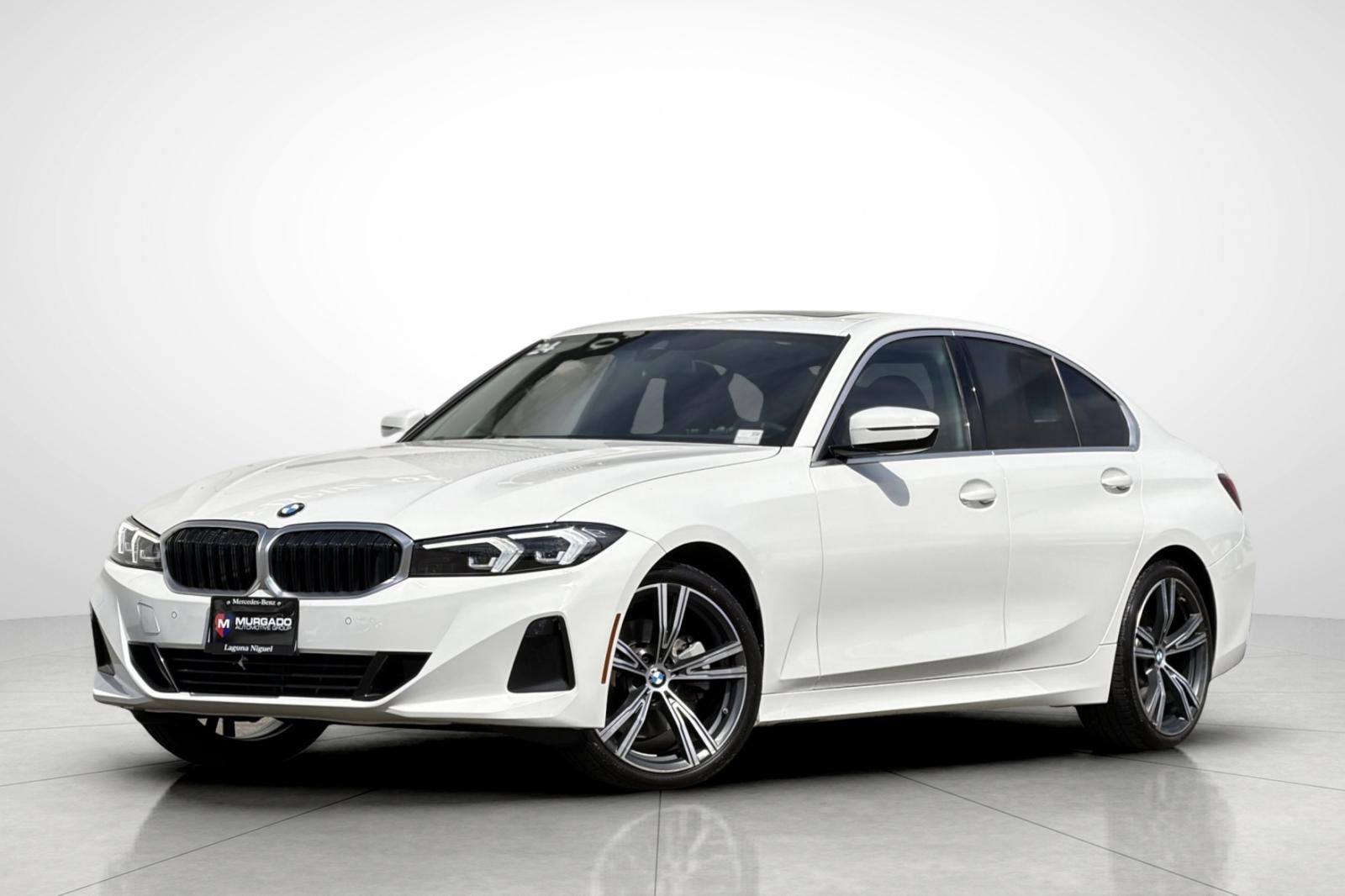Alpine White 2024 BMW 3 Series Sedan Rear-Wheel Drive 8-Speed Automatic