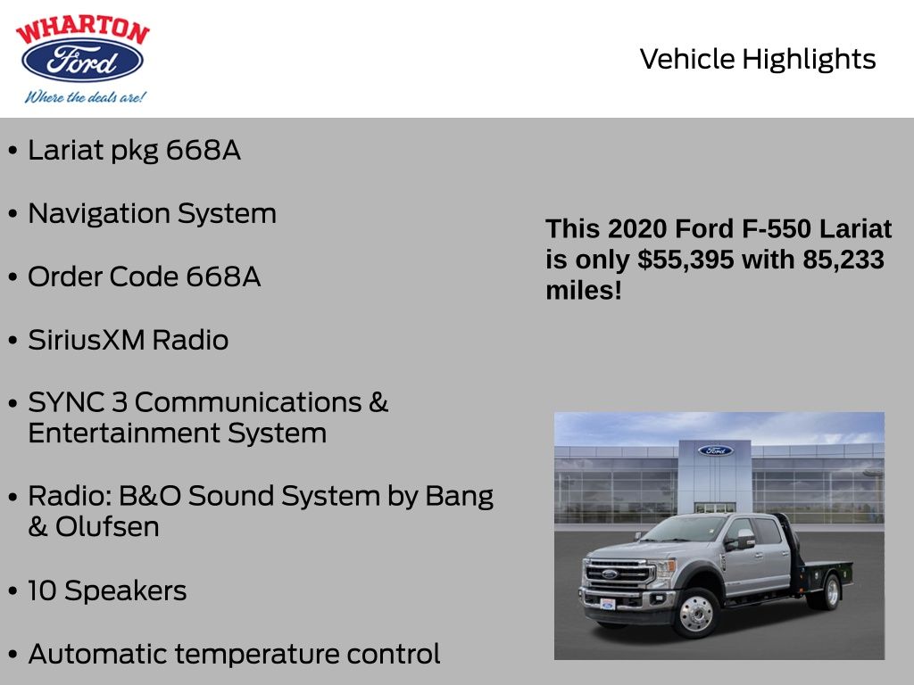 2020 Ford F-550SD Lariat - 5